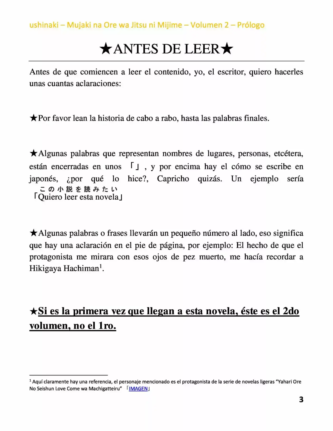 Mujaki Na Ore Wa Jitsu Ni Mijime - Capítulo 9.75 - Página 3 - LectorTMOo