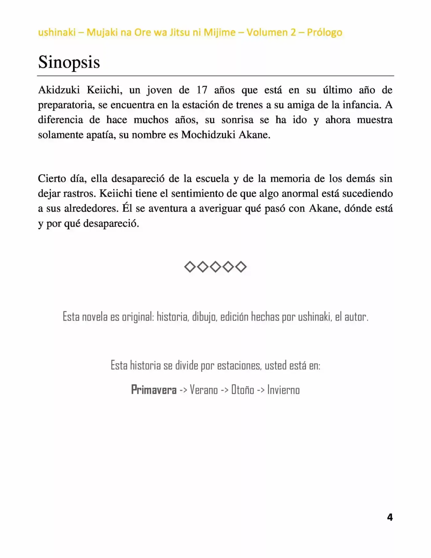 Mujaki Na Ore Wa Jitsu Ni Mijime - Capítulo 9.75 - Página 4 - LectorTMOo