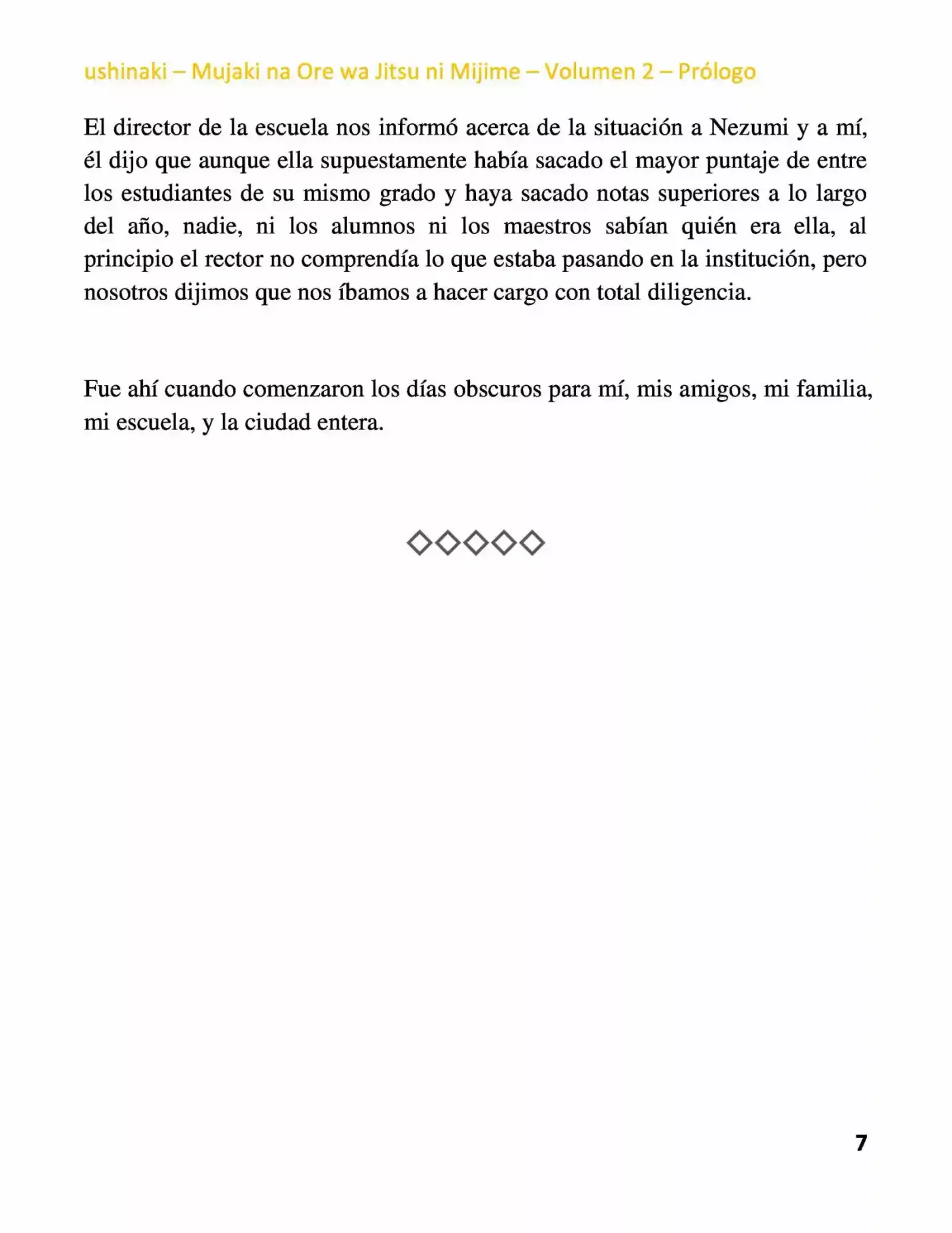 Mujaki Na Ore Wa Jitsu Ni Mijime - Capítulo 9.75 - Página 7 - LectorTMOo
