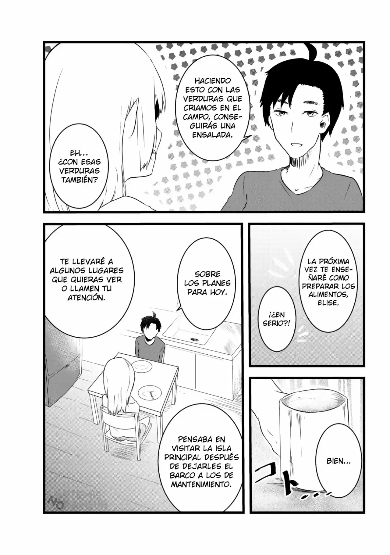 Mujintou De Elf To Kyoudou Seikatsu - Capítulo 3.10 - Página 8 - LectorTMOo