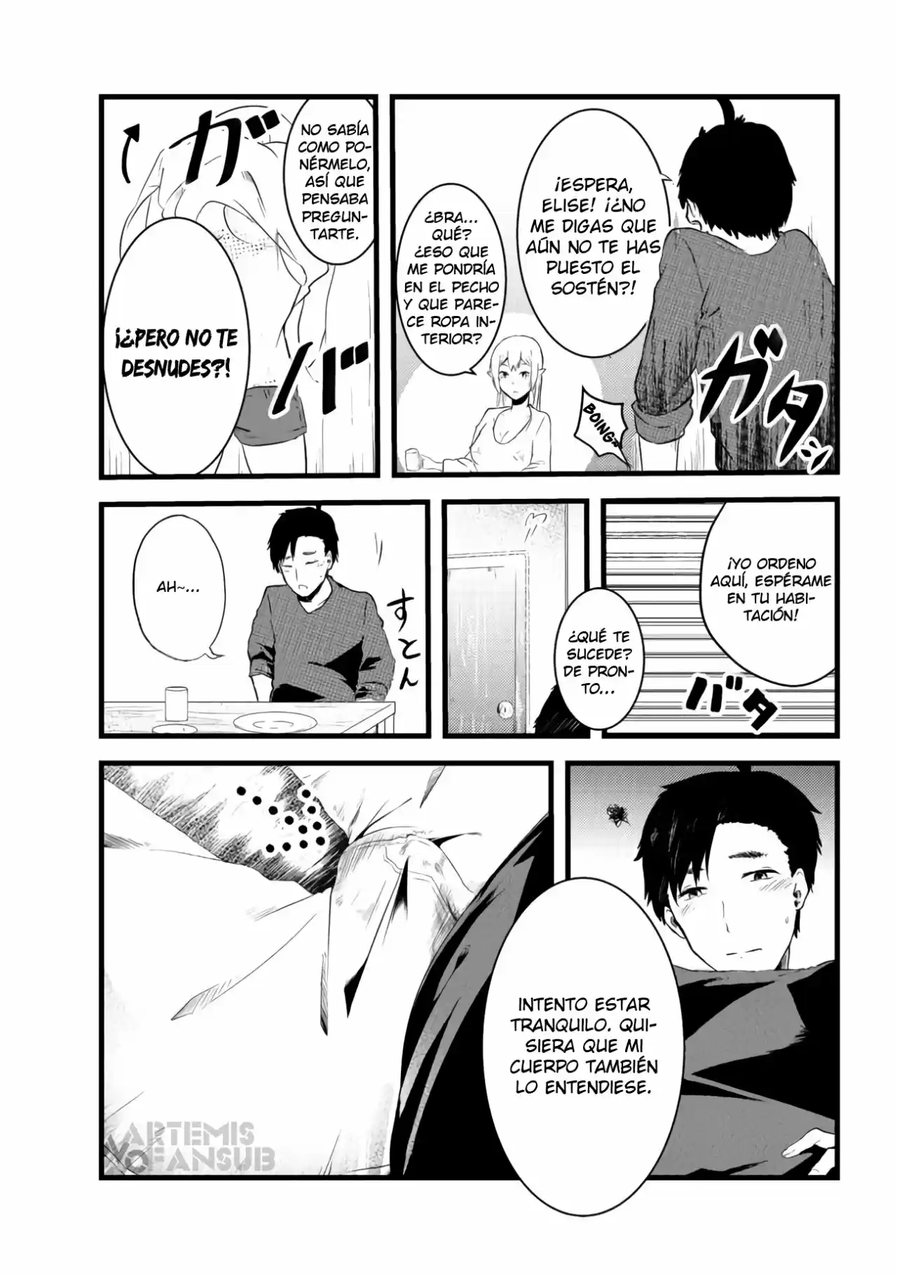 Mujintou De Elf To Kyoudou Seikatsu - Capítulo 3.10 - Página 10 - LectorTMOo