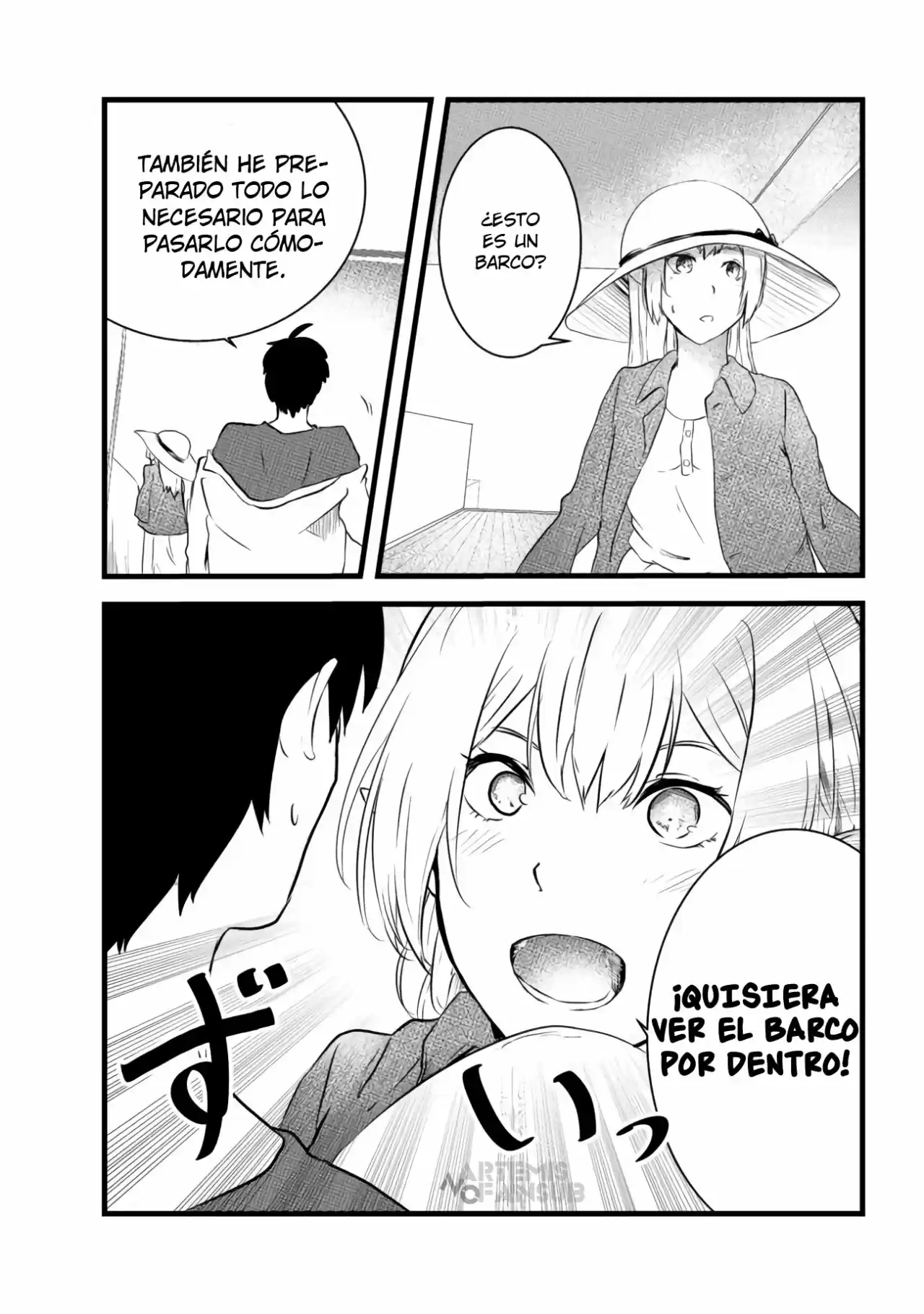 Mujintou De Elf To Kyoudou Seikatsu - Capítulo 3.10 - Página 16 - LectorTMOo