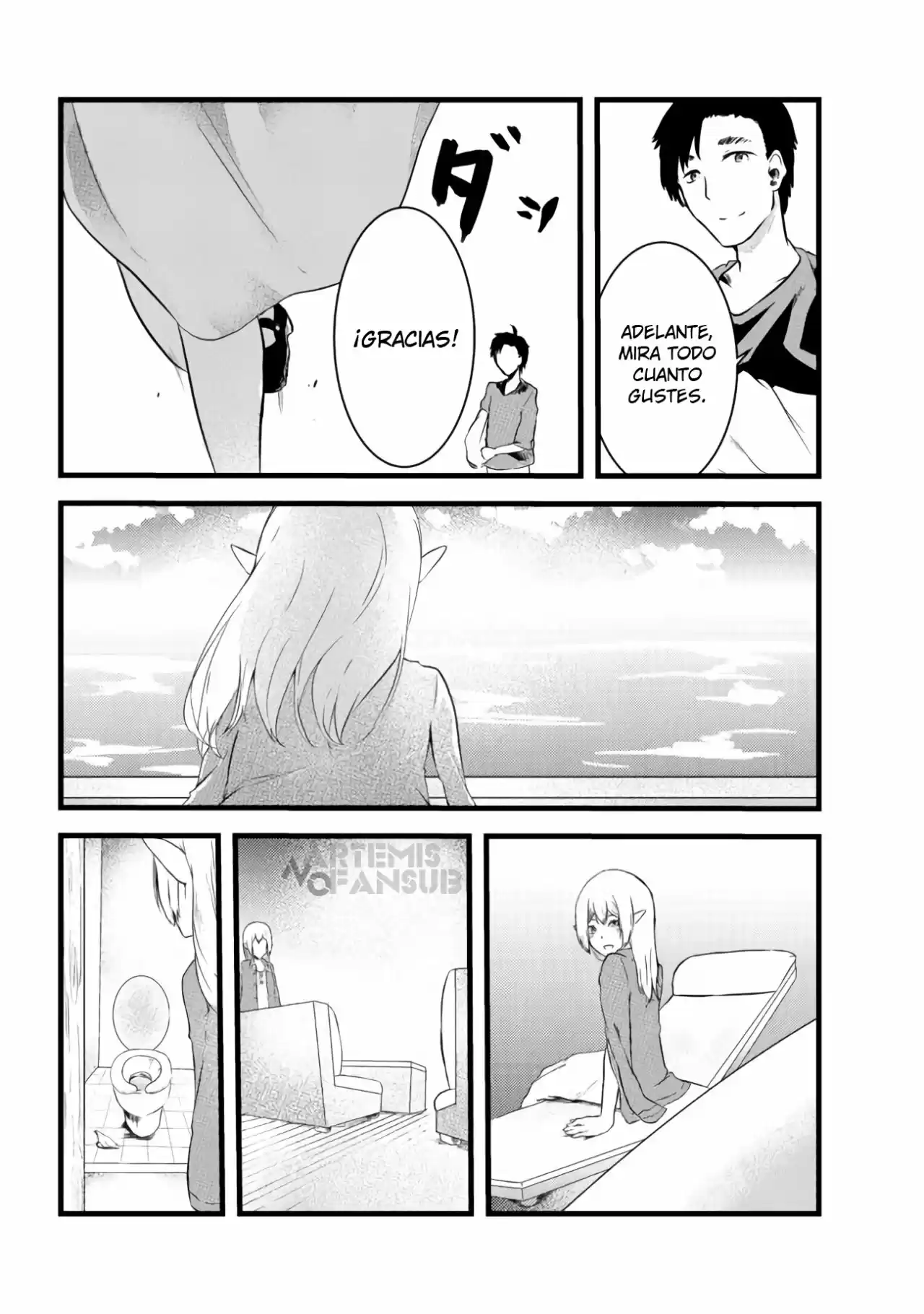 Mujintou De Elf To Kyoudou Seikatsu - Capítulo 3.10 - Página 17 - LectorTMOo