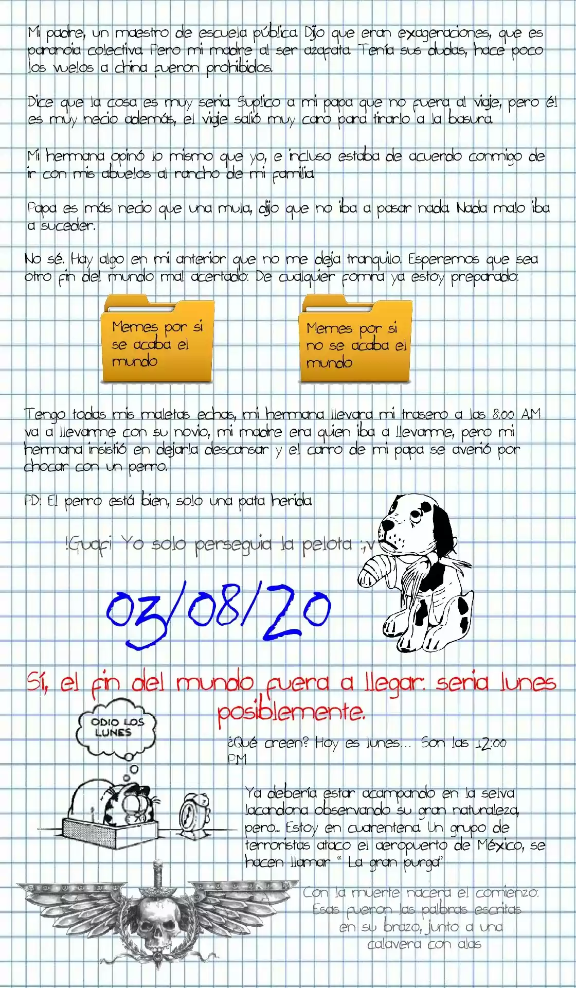 Mundo De Mierda (Novela) - Capítulo 4 - Página 2 - LectorTMOo