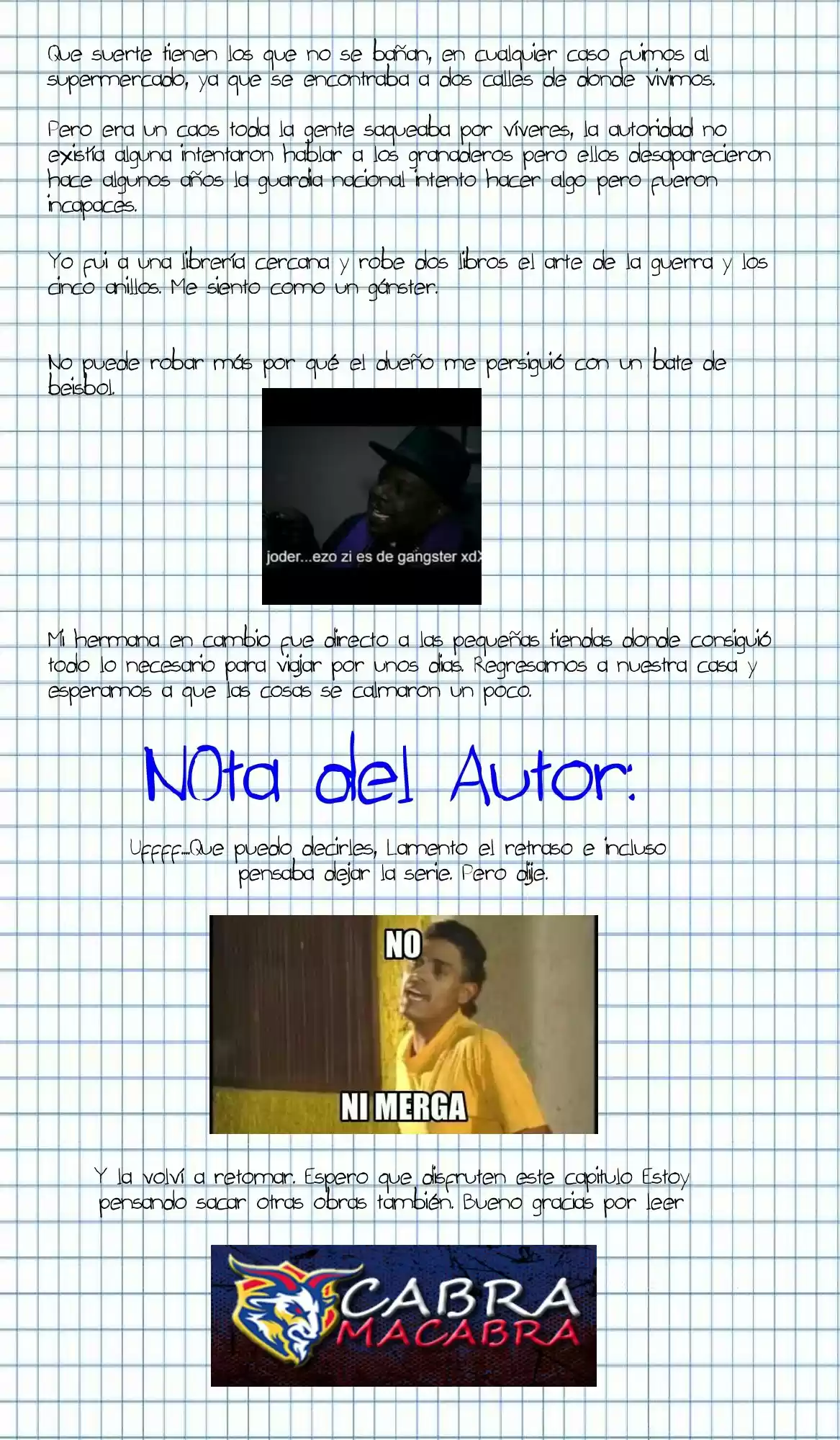Mundo De Mierda (Novela) - Capítulo 6 - Página 3 - LectorTMOo