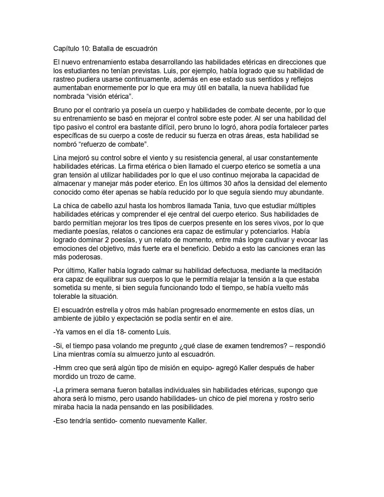 Mundo Etérico (Novela) - Capítulo 10 - Página 1 - LectorTMOo