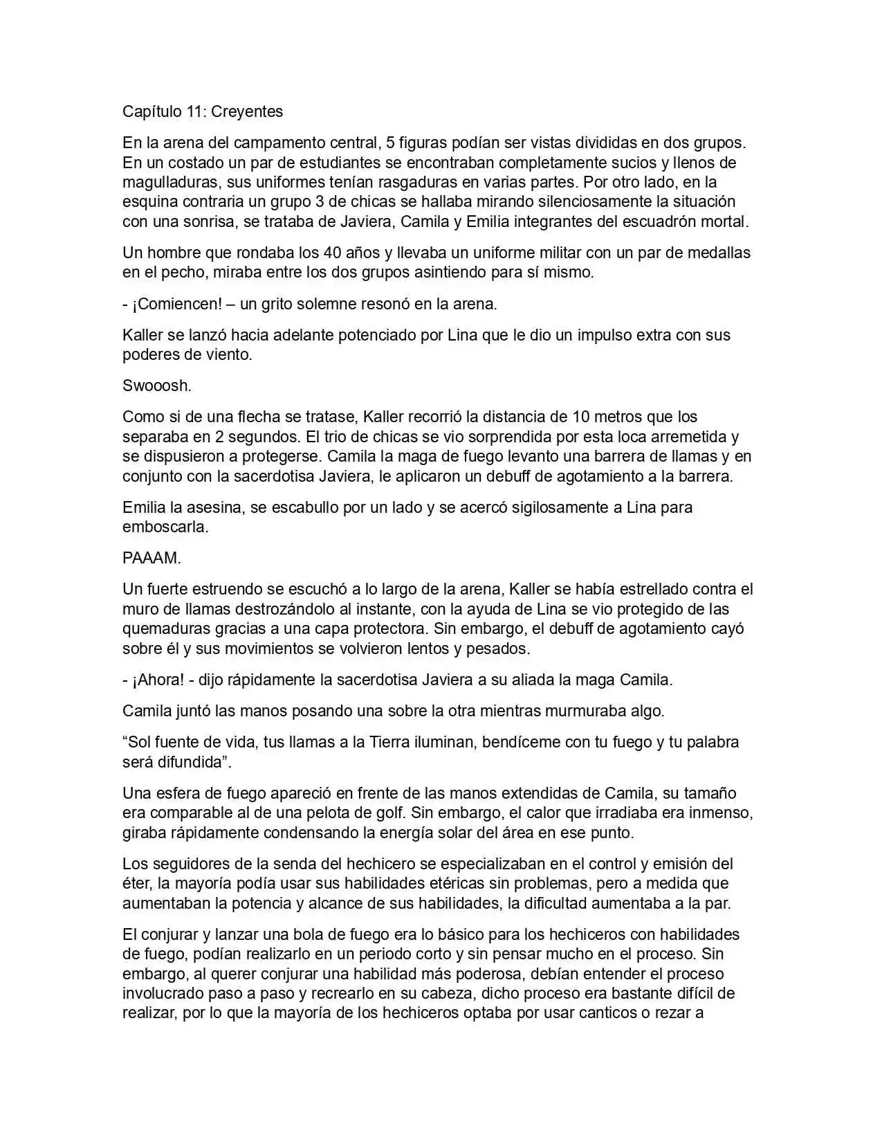 Mundo Etérico (Novela) - Capítulo 11 - Página 1 - LectorTMOo
