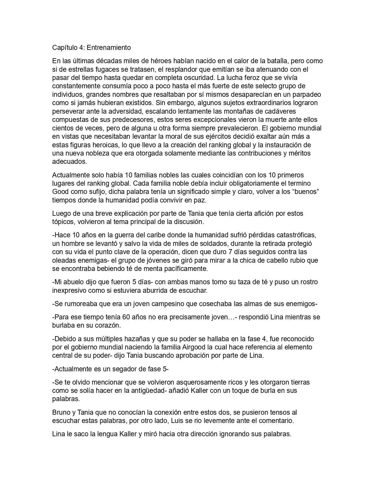 Mundo Etérico (Novela) - Capítulo 4 - Página 1 - LectorTMOo
