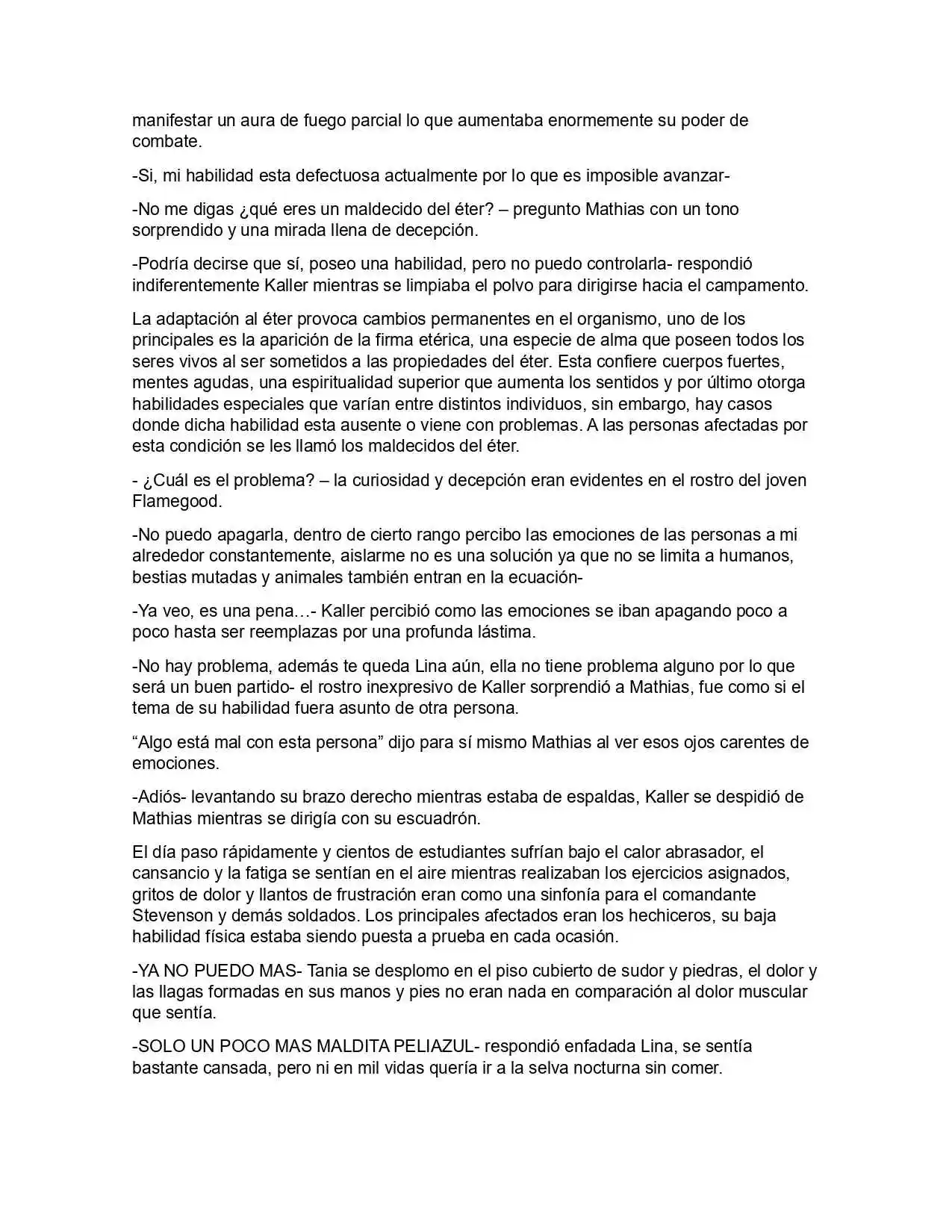 Mundo Etérico (Novela) - Capítulo 5 - Página 4 - LectorTMOo