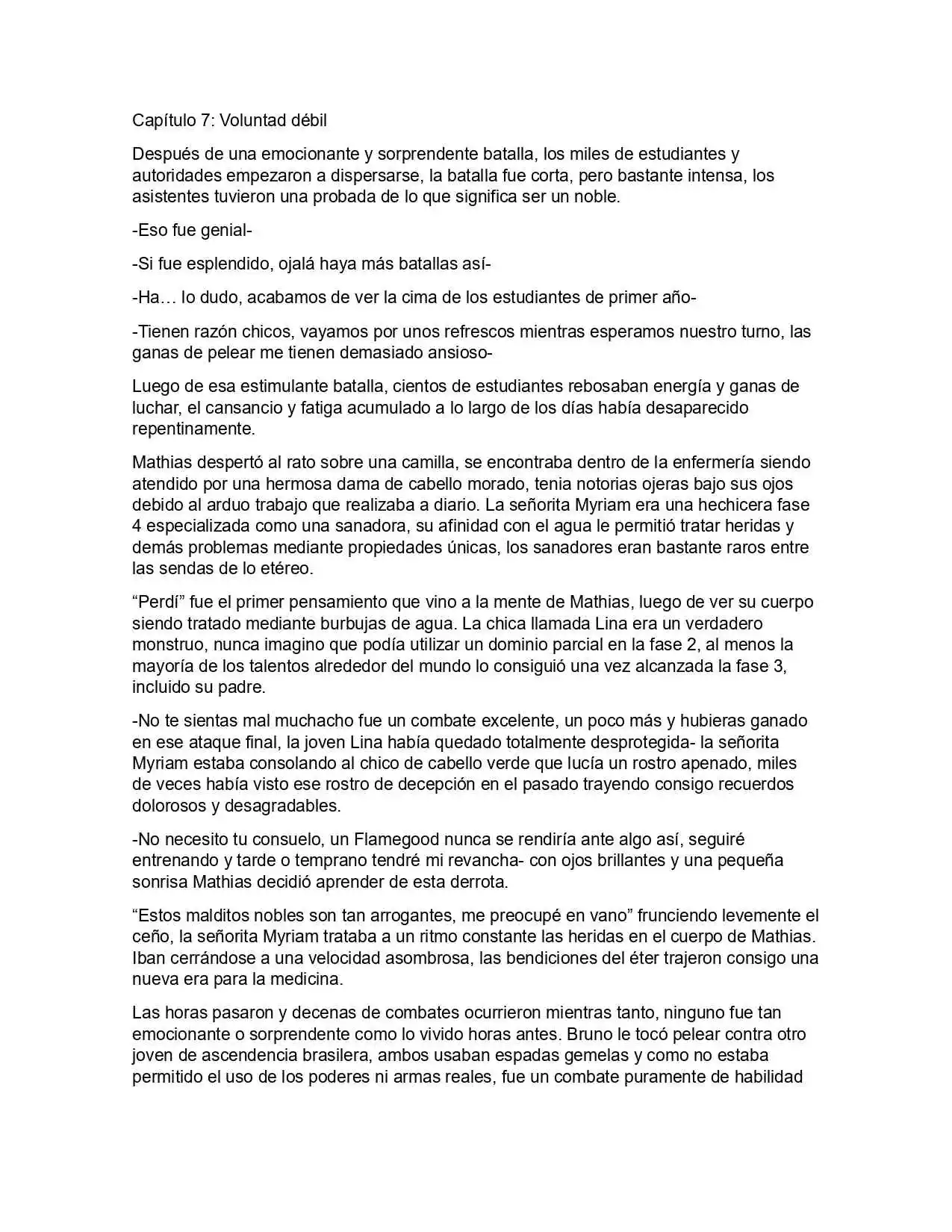 Mundo Etérico (Novela) - Capítulo 7 - Página 1 - LectorTMOo