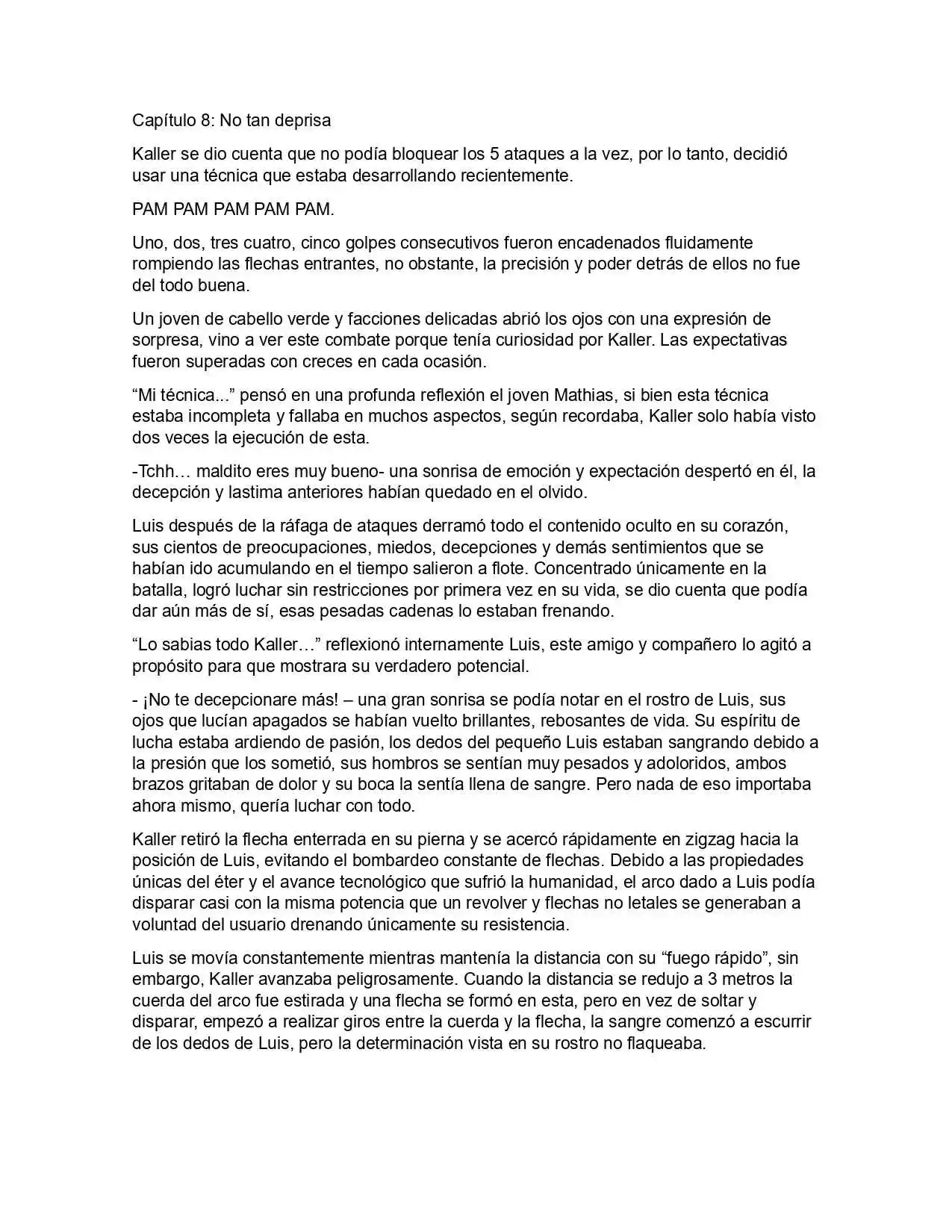 Mundo Etérico (Novela) - Capítulo 8 - Página 1 - LectorTMOo
