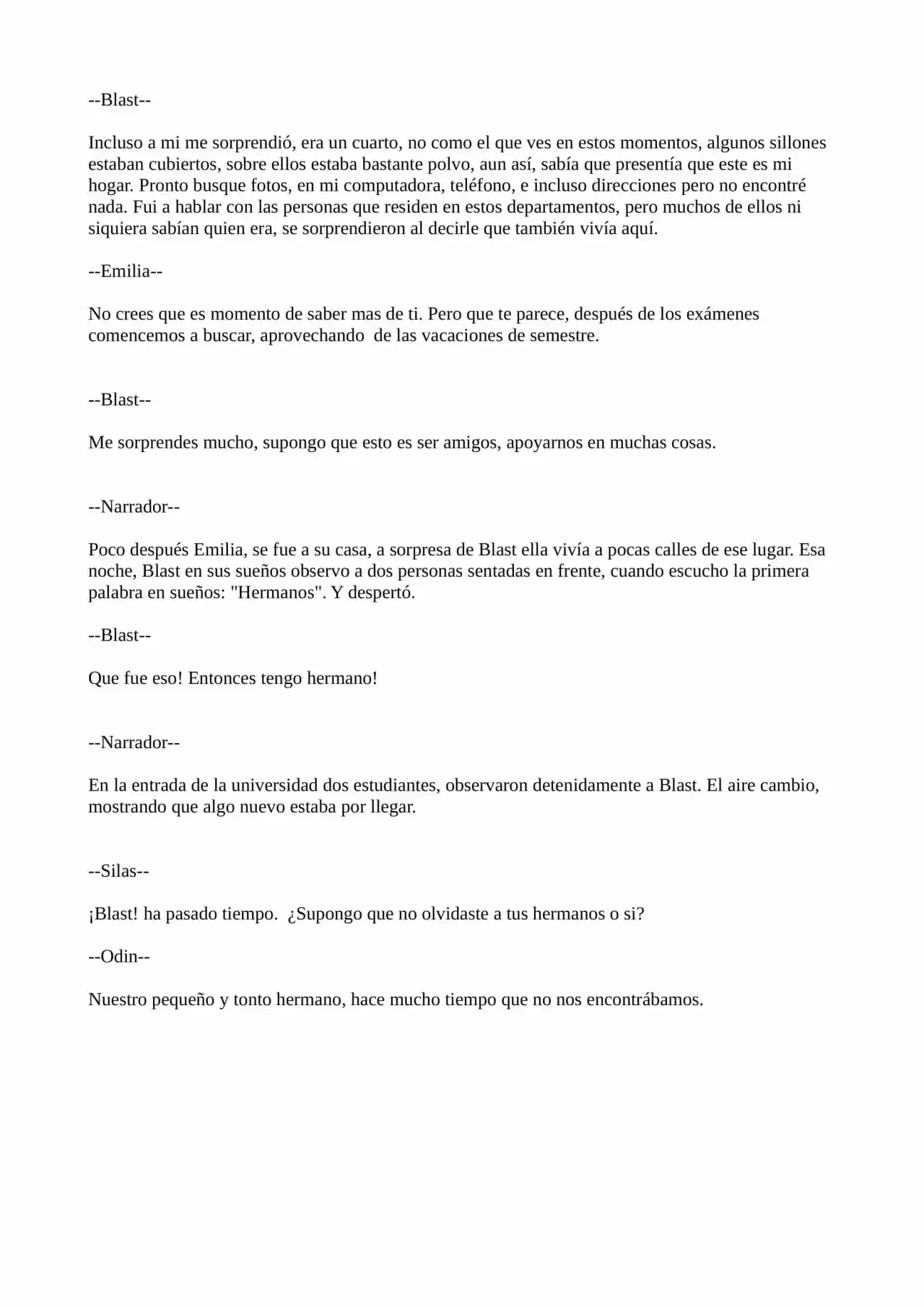 Mundos Infinitos (Novela) - Capítulo 2 - Página 6 - LectorTMOo