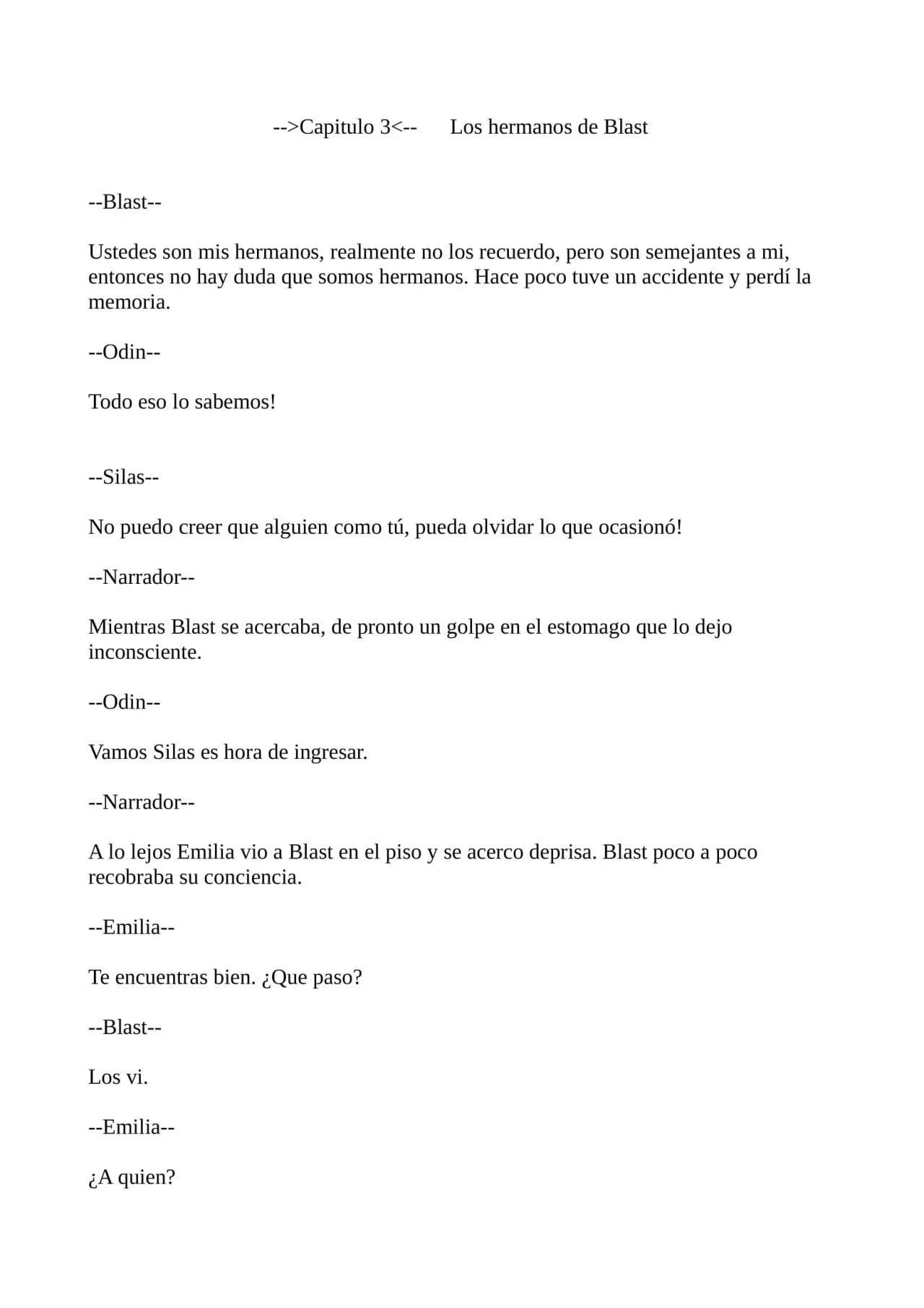 Mundos Infinitos (Novela) - Capítulo 3 - Página 1 - LectorTMOo