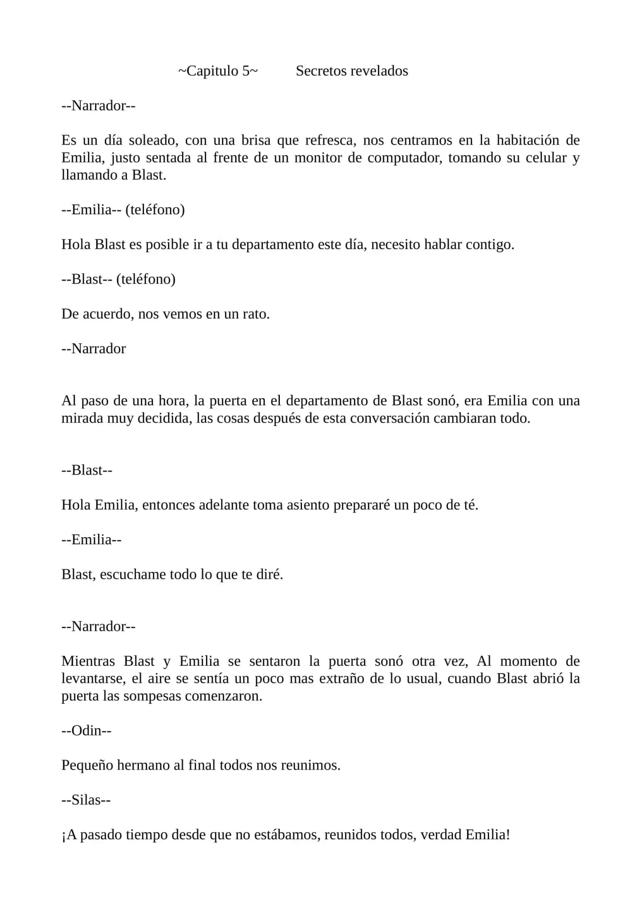 Mundos Infinitos (Novela) - Capítulo 5 - Página 2 - LectorTMOo