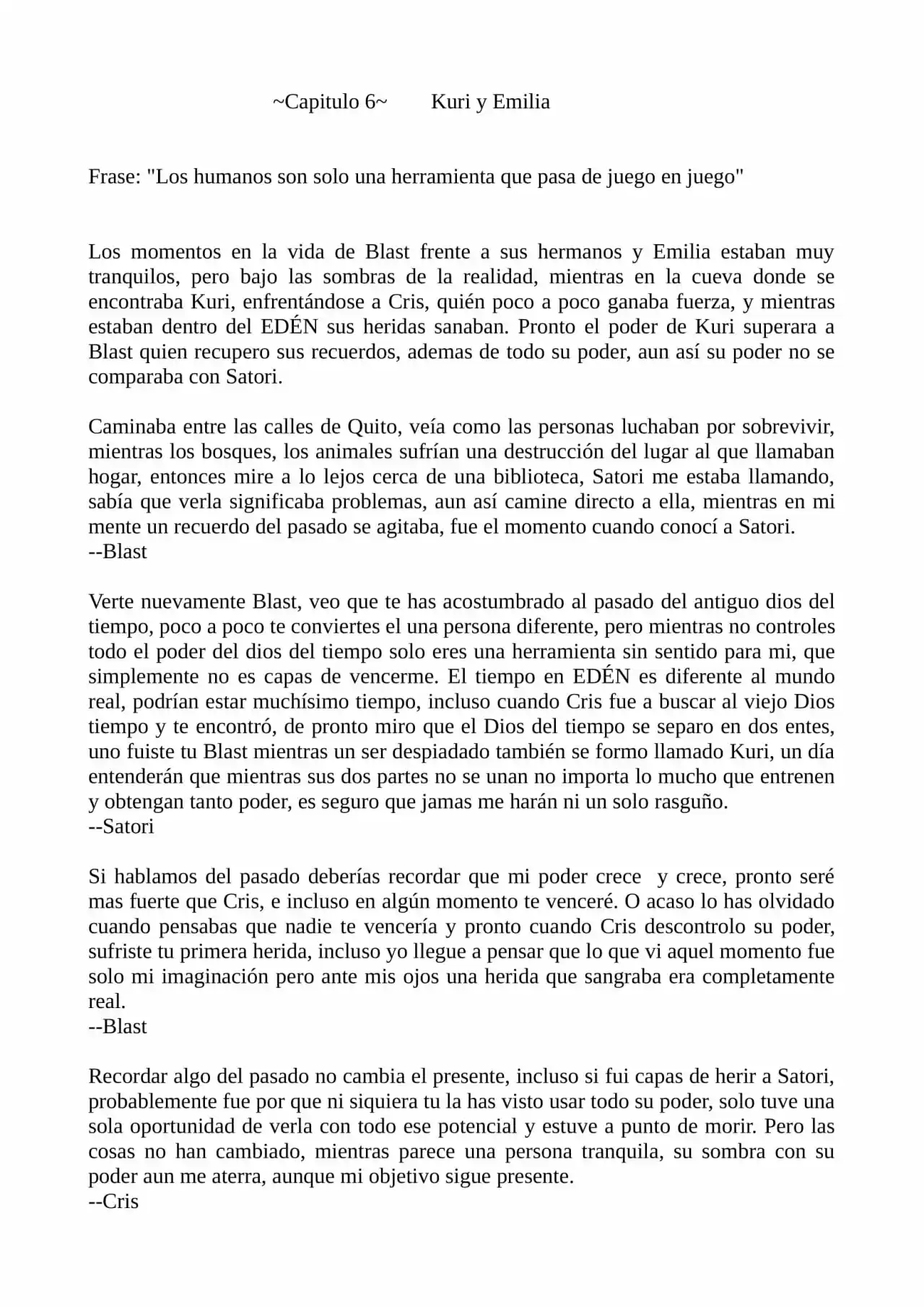 Mundos Infinitos (Novela) - Capítulo 6 - Página 2 - LectorTMOo