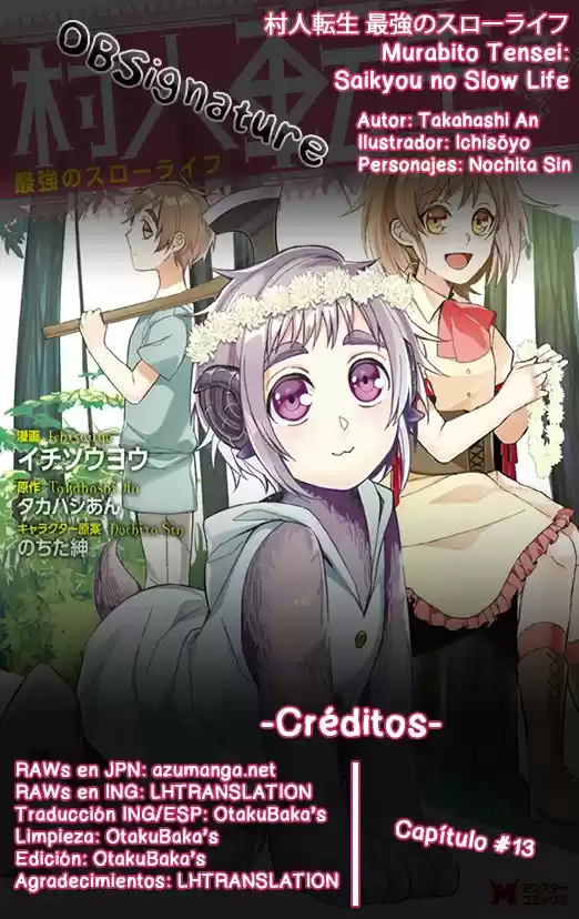 Murabito Tensei: Saikyou No Slow Life - Capítulo 13 - Página 1 - LectorTMOo