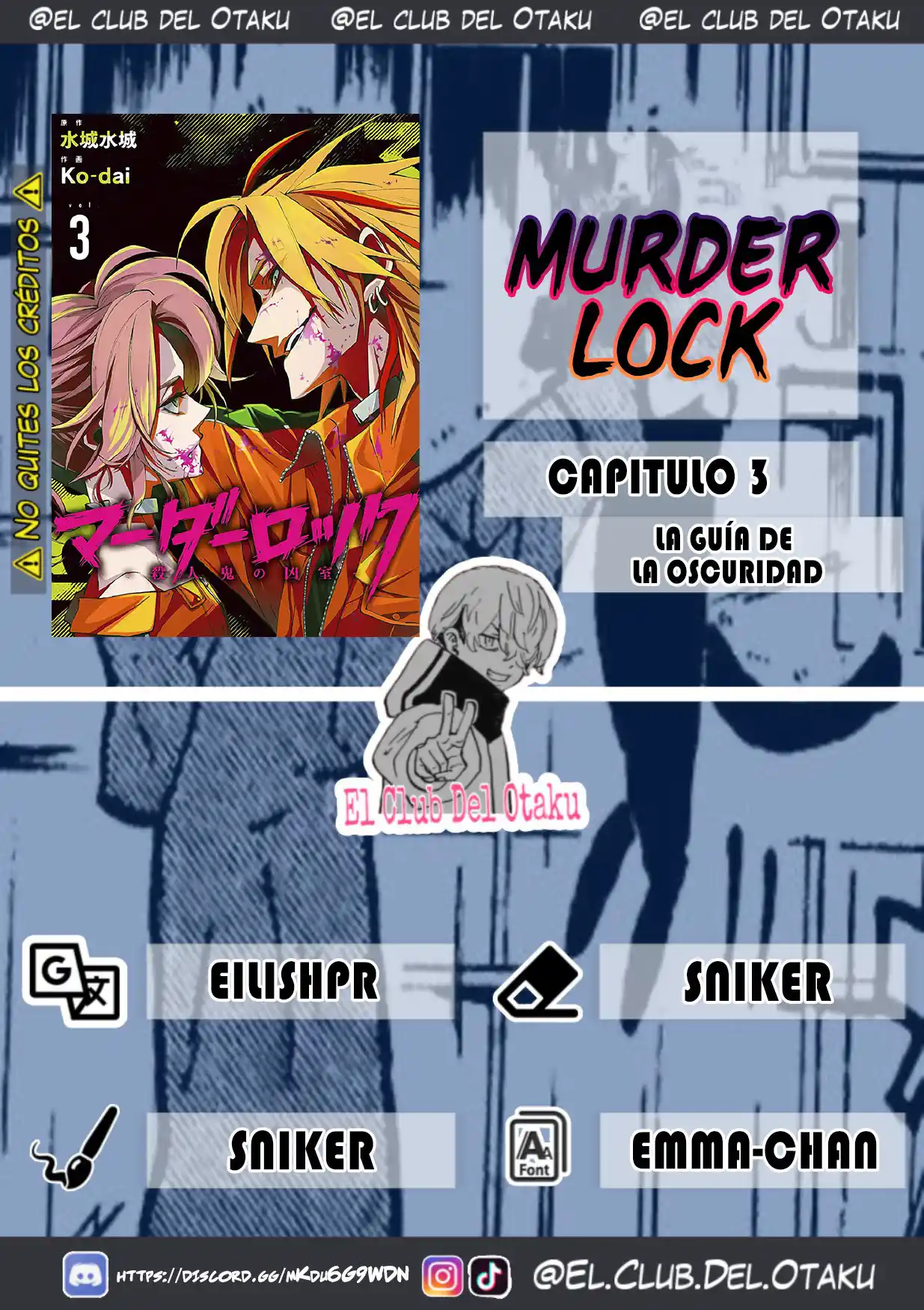 Murder Lock: Escuela De Asesinos - Capítulo 3 - Página 1 - LectorTMOo