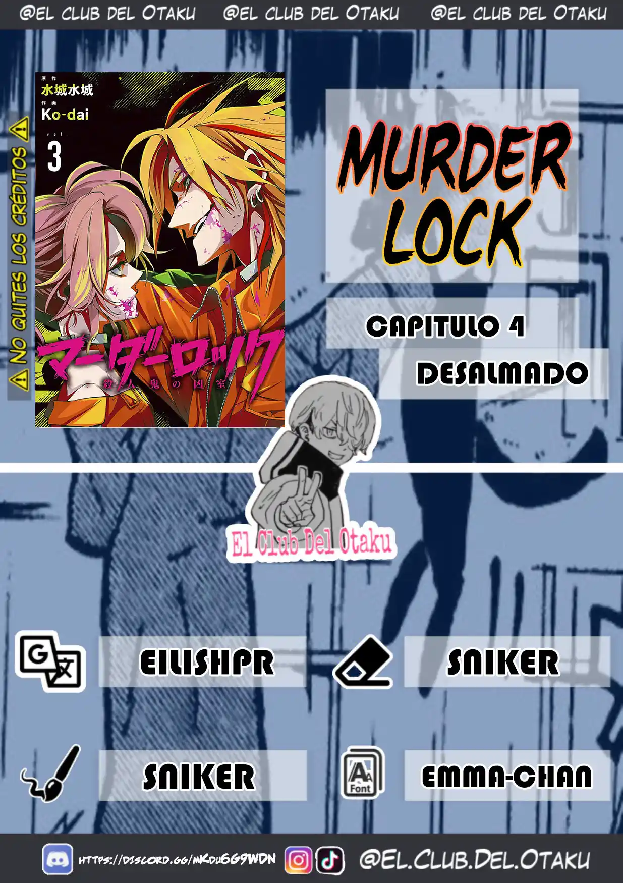 Murder Lock: Escuela De Asesinos - Capítulo 4 - Página 2 - LectorTMOo