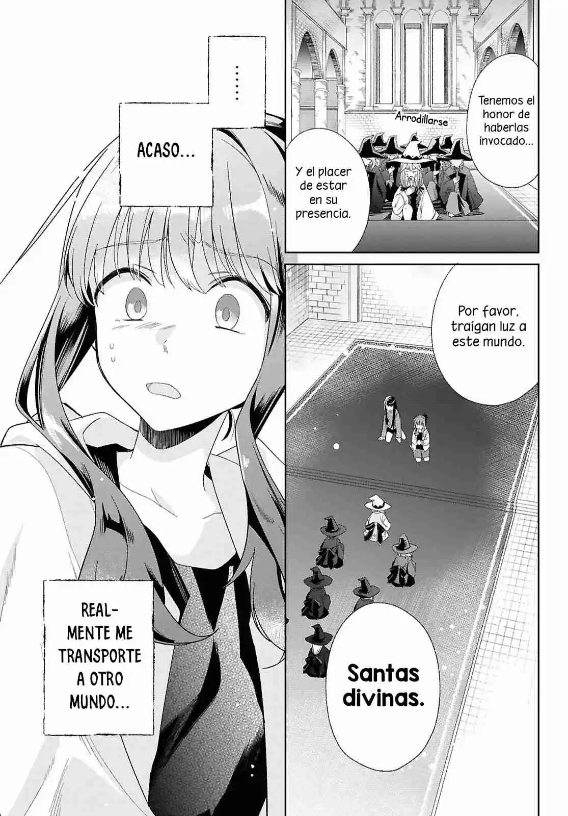 Muryoku Seijo To Munou Oujo ~Maryoku Zero De Shoukansareta Seijo No Isekai Kyuukokuki~ - Capítulo 1 - Página 12 - LectorTMOo