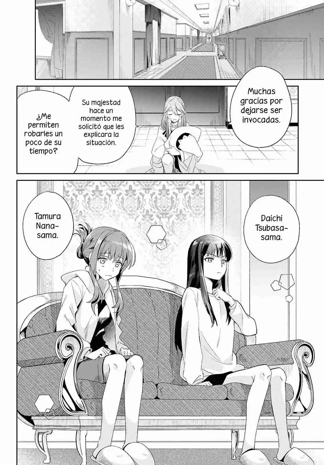 Muryoku Seijo To Munou Oujo ~Maryoku Zero De Shoukansareta Seijo No Isekai Kyuukokuki~ - Capítulo 1 - Página 13 - LectorTMOo