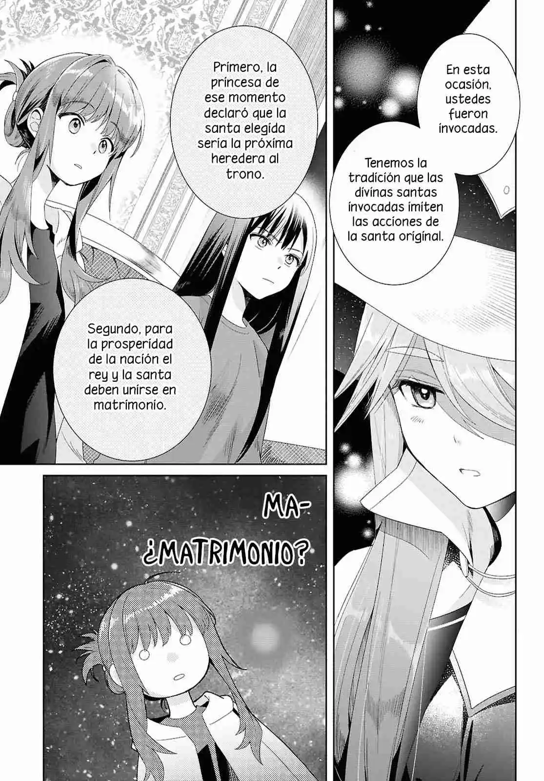 Muryoku Seijo To Munou Oujo ~Maryoku Zero De Shoukansareta Seijo No Isekai Kyuukokuki~ - Capítulo 1 - Página 16 - LectorTMOo
