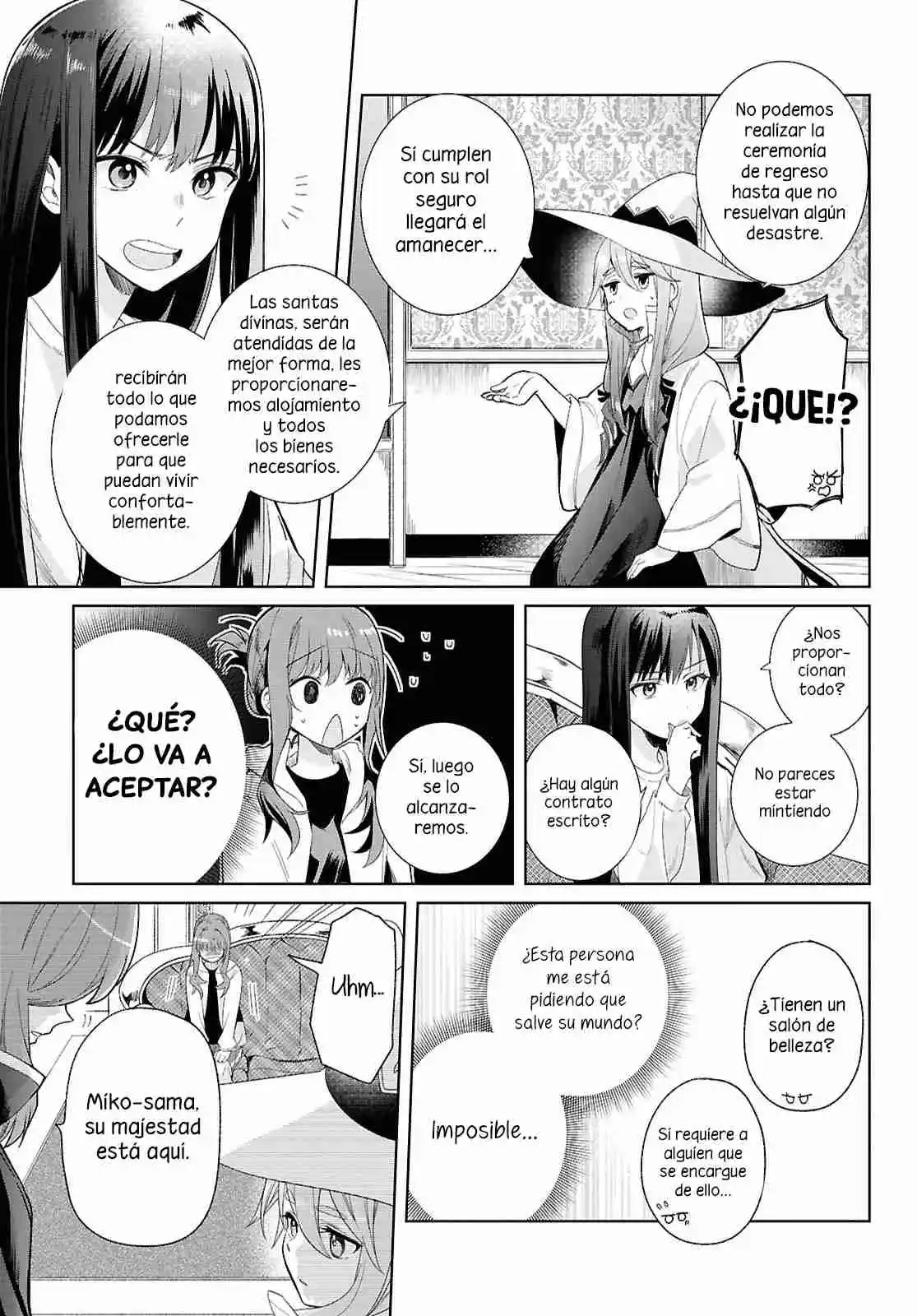 Muryoku Seijo To Munou Oujo ~Maryoku Zero De Shoukansareta Seijo No Isekai Kyuukokuki~ - Capítulo 1 - Página 18 - LectorTMOo