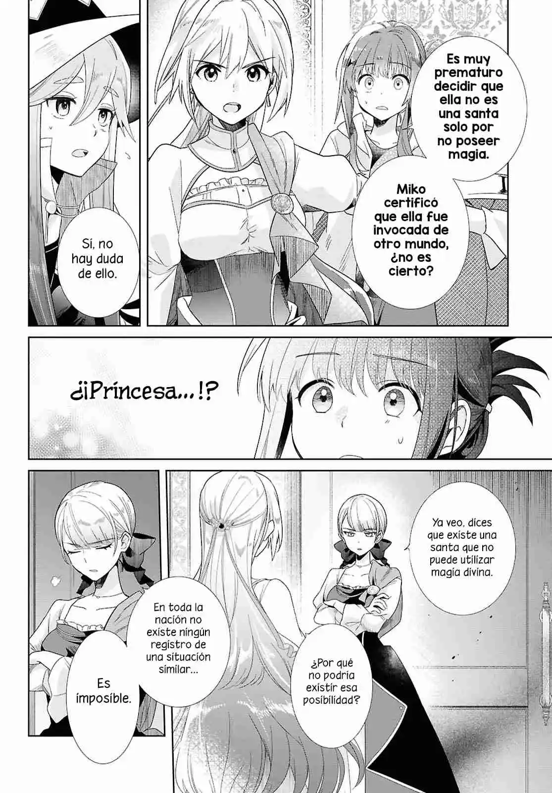 Muryoku Seijo To Munou Oujo ~Maryoku Zero De Shoukansareta Seijo No Isekai Kyuukokuki~ - Capítulo 1 - Página 27 - LectorTMOo