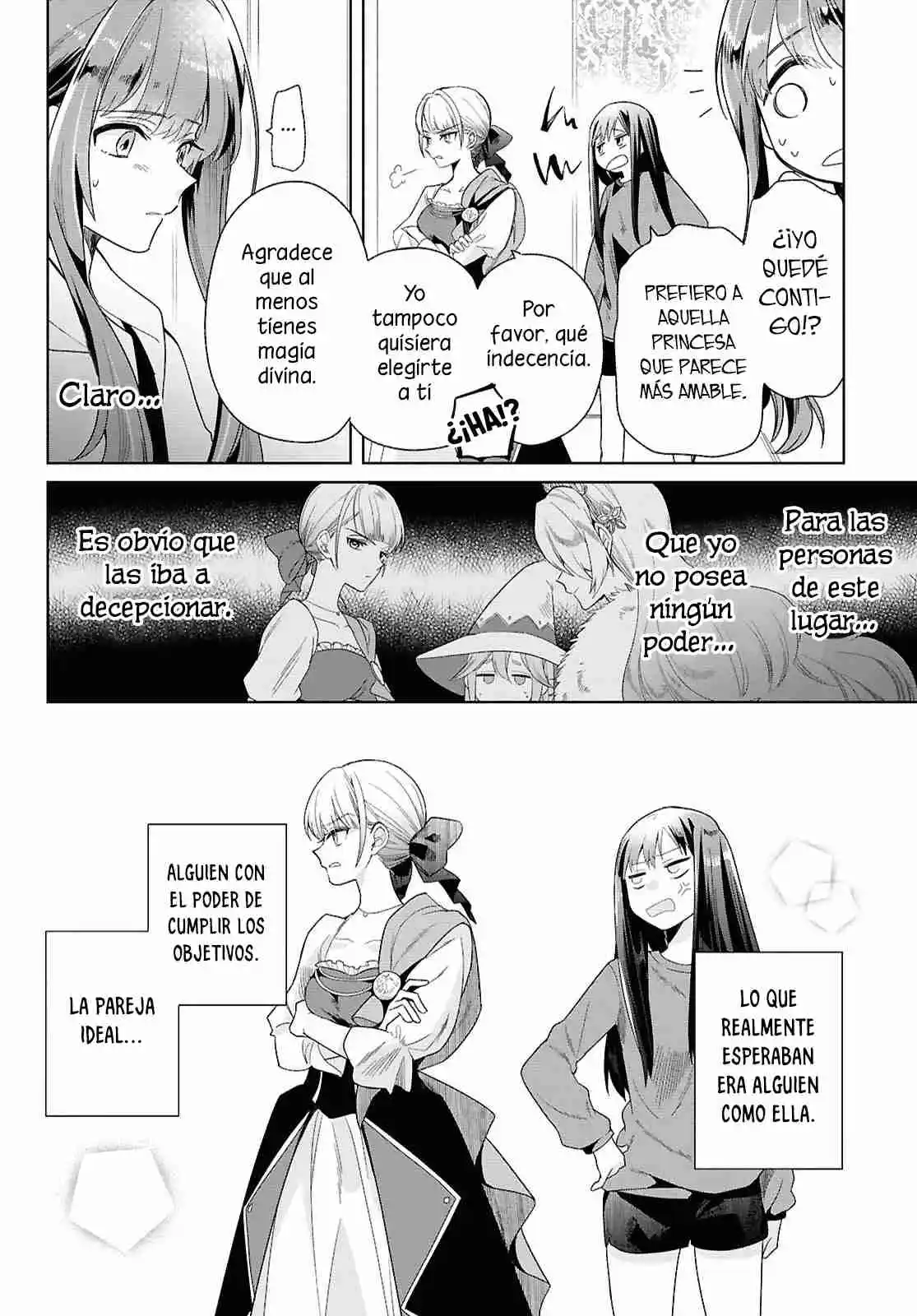 Muryoku Seijo To Munou Oujo ~Maryoku Zero De Shoukansareta Seijo No Isekai Kyuukokuki~ - Capítulo 1 - Página 33 - LectorTMOo