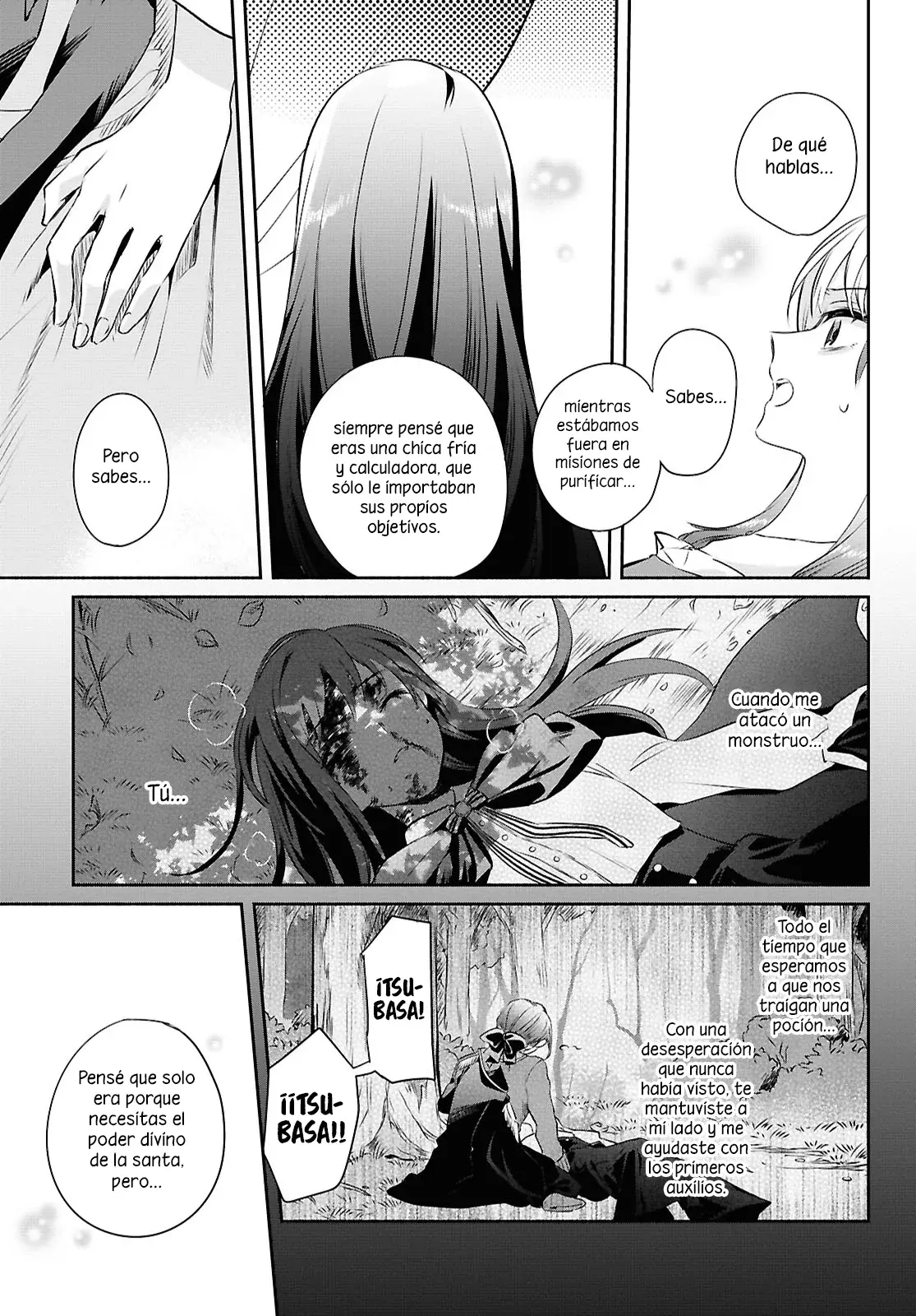 Muryoku Seijo To Munou Oujo ~Maryoku Zero De Shoukansareta Seijo No Isekai Kyuukokuki~ - Capítulo 15 - Página 10 - LectorTMOo