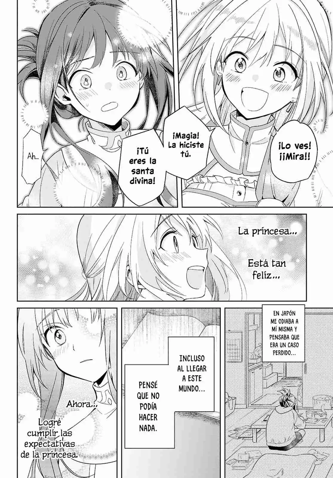 Muryoku Seijo To Munou Oujo ~Maryoku Zero De Shoukansareta Seijo No Isekai Kyuukokuki~ - Capítulo 2 - Página 15 - LectorTMOo