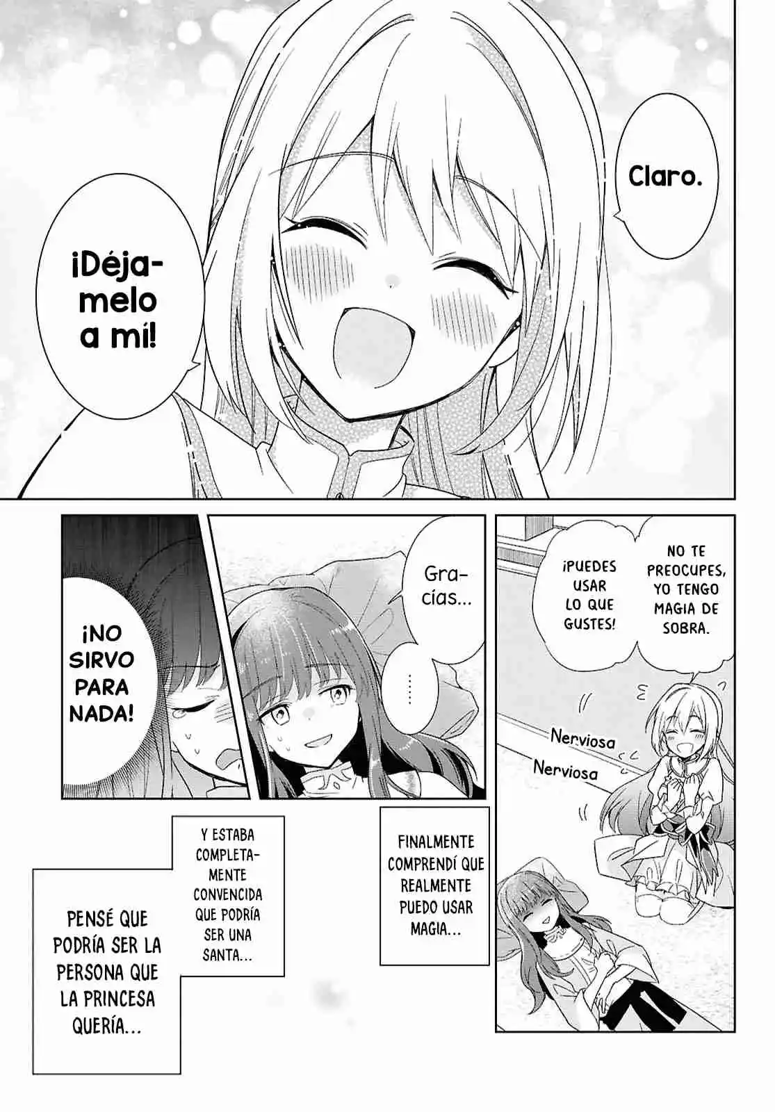 Muryoku Seijo To Munou Oujo ~Maryoku Zero De Shoukansareta Seijo No Isekai Kyuukokuki~ - Capítulo 2 - Página 24 - LectorTMOo