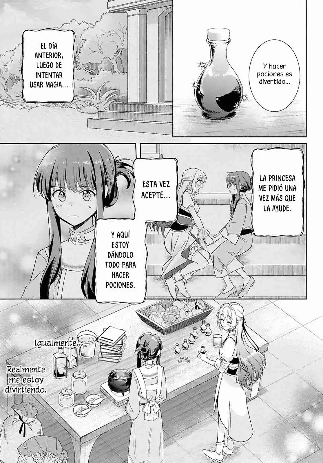 Muryoku Seijo To Munou Oujo ~Maryoku Zero De Shoukansareta Seijo No Isekai Kyuukokuki~ - Capítulo 3 - Página 5 - LectorTMOo