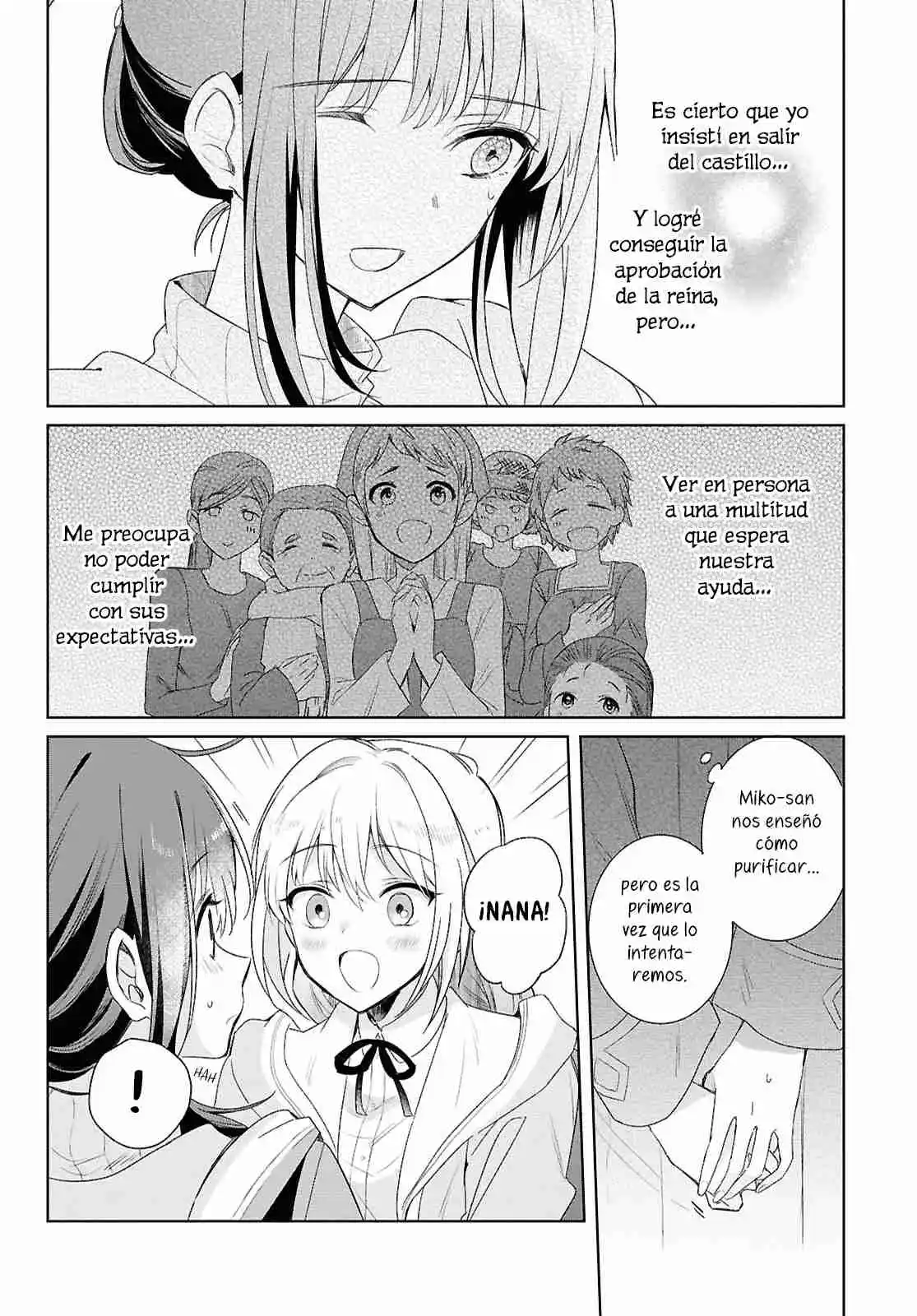 Muryoku Seijo To Munou Oujo ~Maryoku Zero De Shoukansareta Seijo No Isekai Kyuukokuki~ - Capítulo 5 - Página 13 - LectorTMOo