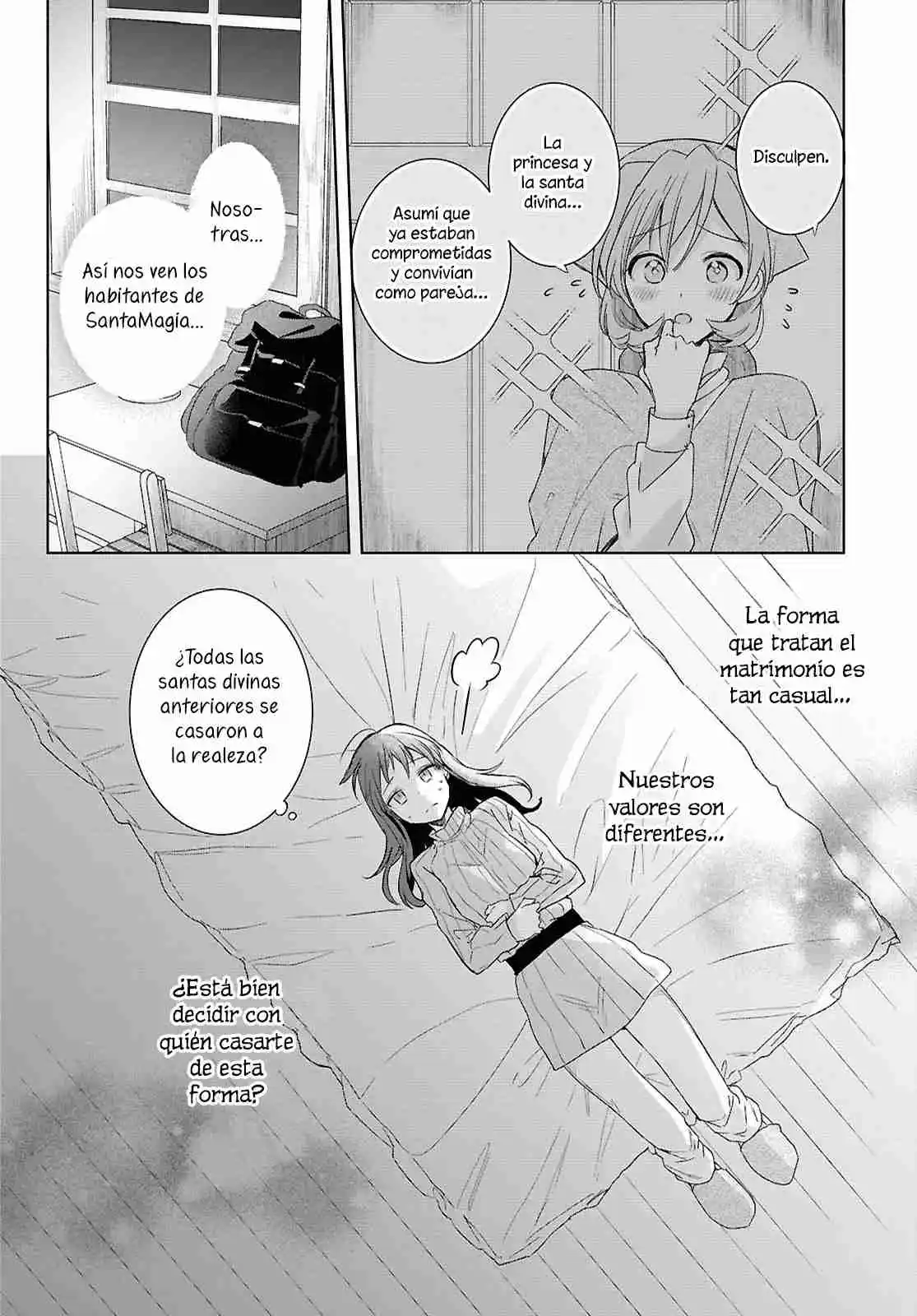 Muryoku Seijo To Munou Oujo ~Maryoku Zero De Shoukansareta Seijo No Isekai Kyuukokuki~ - Capítulo 5 - Página 19 - LectorTMOo