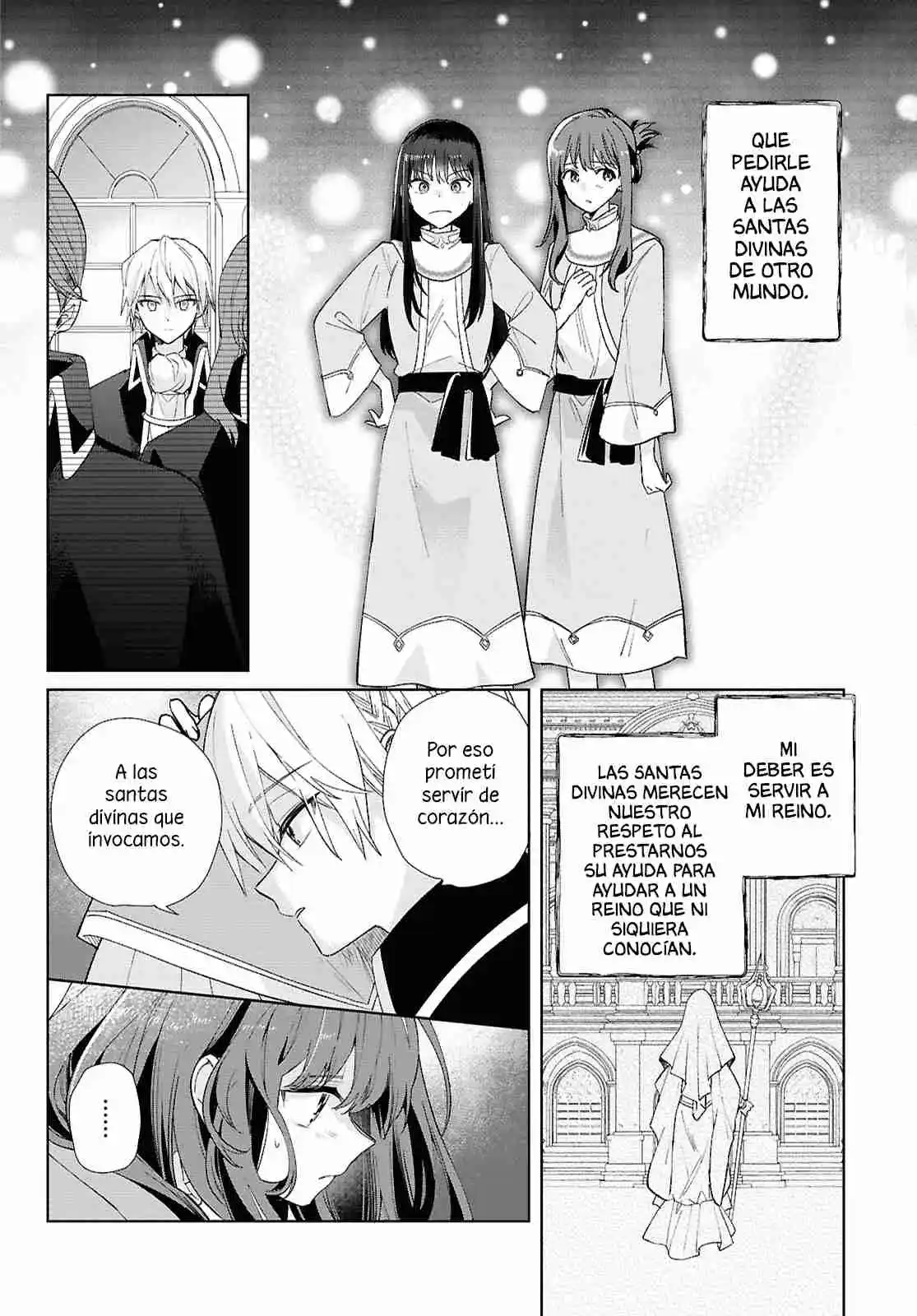 Muryoku Seijo To Munou Oujo ~Maryoku Zero De Shoukansareta Seijo No Isekai Kyuukokuki~ - Capítulo 8 - Página 22 - LectorTMOo