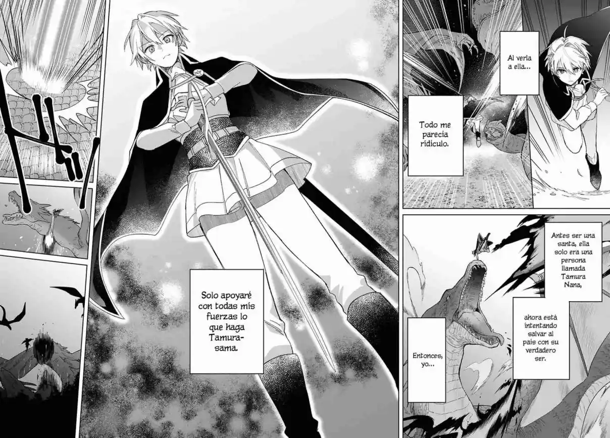 Muryoku Seijo To Munou Oujo ~Maryoku Zero De Shoukansareta Seijo No Isekai Kyuukokuki~ - Capítulo 9 - Página 22 - LectorTMOo