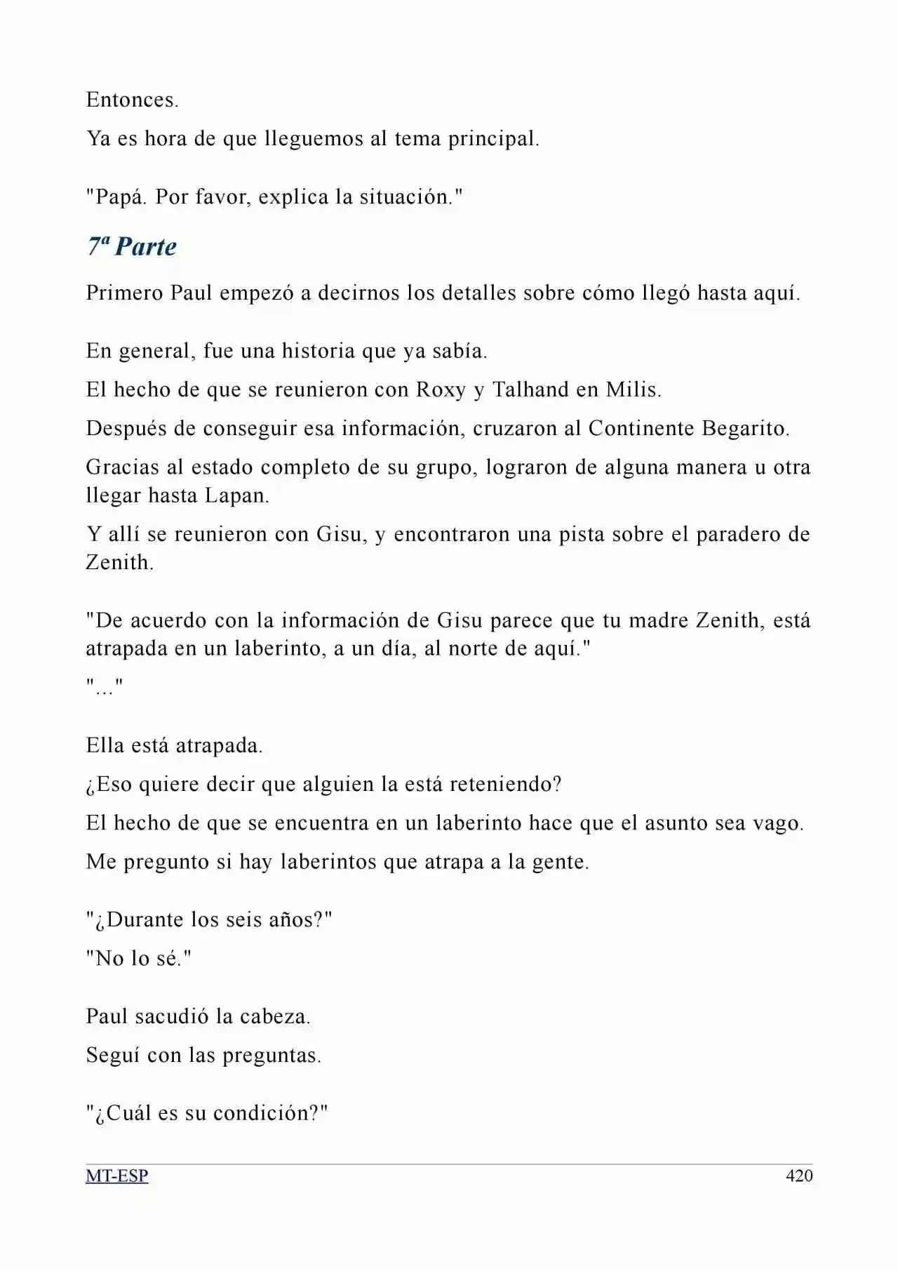 Mushoku Tensei: Isekai Ittara Honki Dasu (Novela) - Capítulo 117 - Página 33 - LectorTMOo