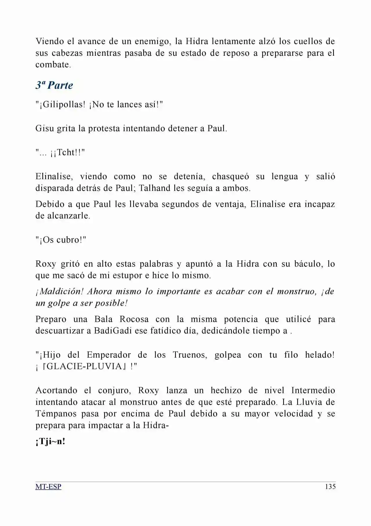 Mushoku Tensei: Isekai Ittara Honki Dasu (Novela) - Capítulo 124 - Página 9 - LectorTMOo
