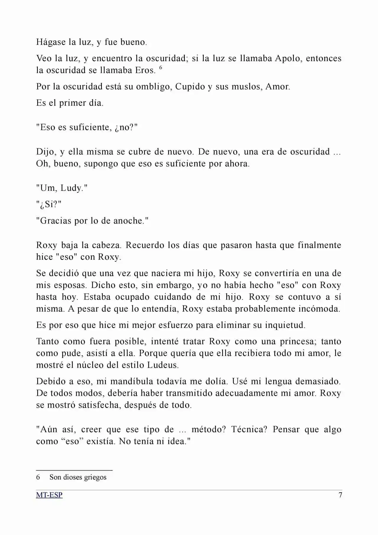 Mushoku Tensei: Isekai Ittara Honki Dasu (Novela) - Capítulo 133 - Página 6 - LectorTMOo