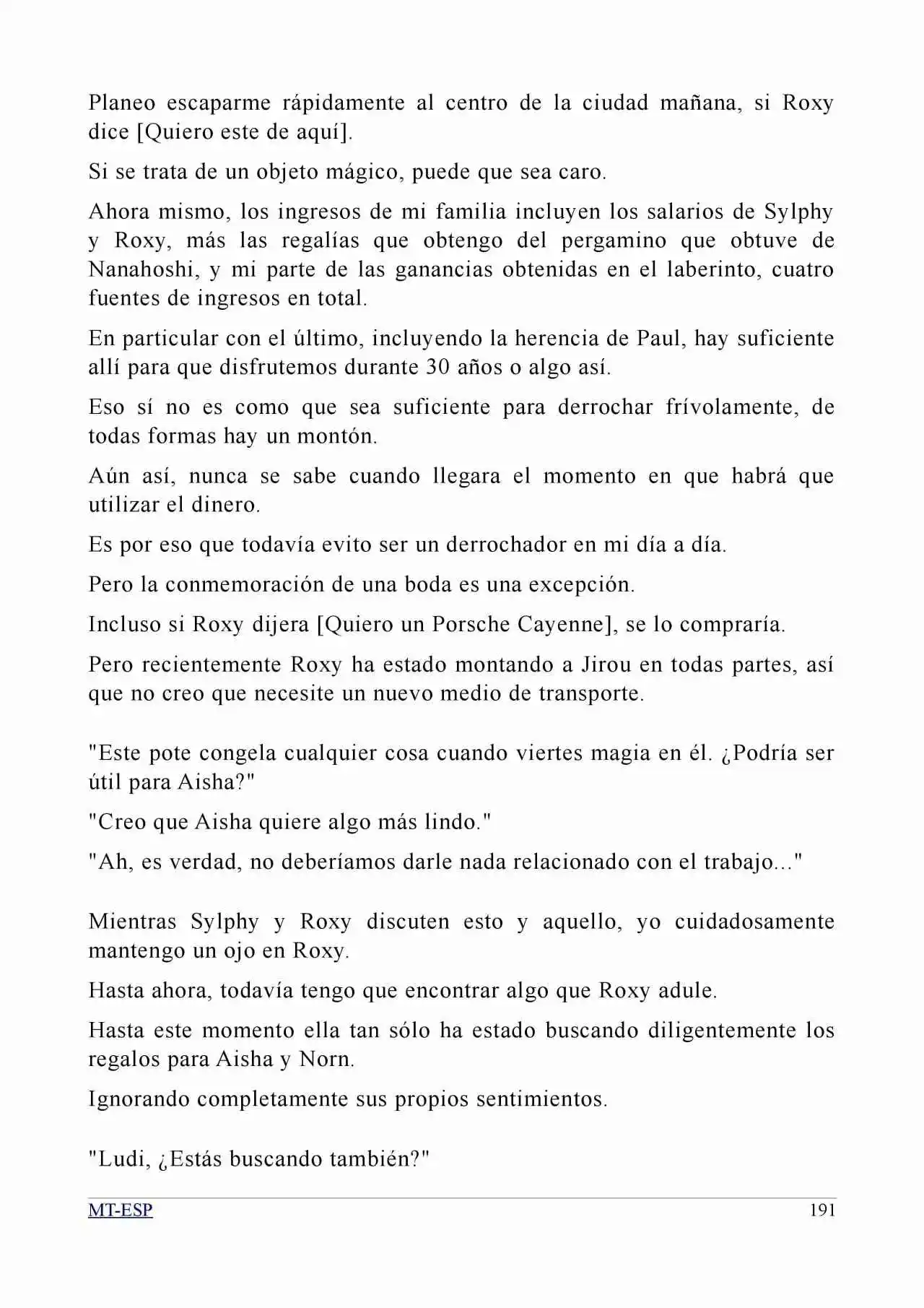 Mushoku Tensei: Isekai Ittara Honki Dasu (Novela) - Capítulo 140 - Página 10 - LectorTMOo