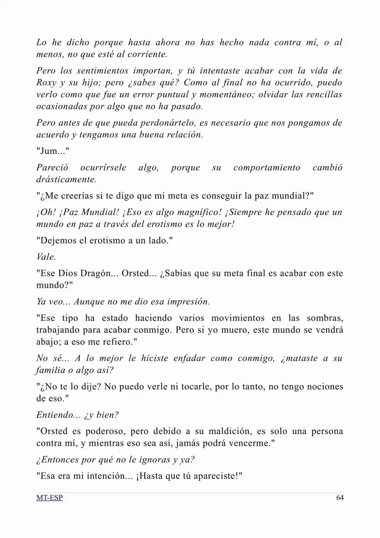 Mushoku Tensei: Isekai Ittara Honki Dasu (Novela) - Capítulo 157 - Página 21 - LectorTMOo