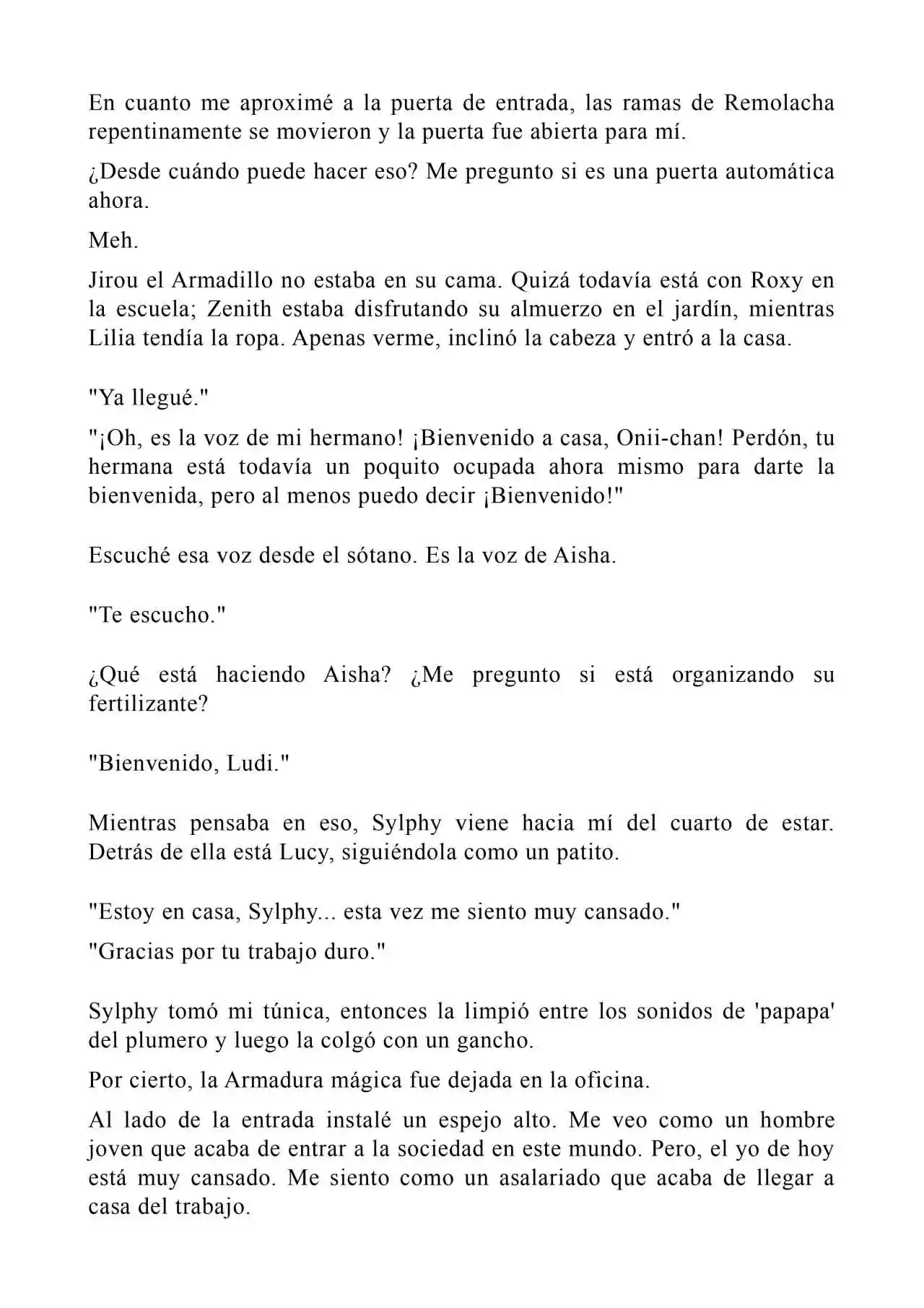 Mushoku Tensei: Isekai Ittara Honki Dasu (Novela) - Capítulo 191 - Página 4 - LectorTMOo