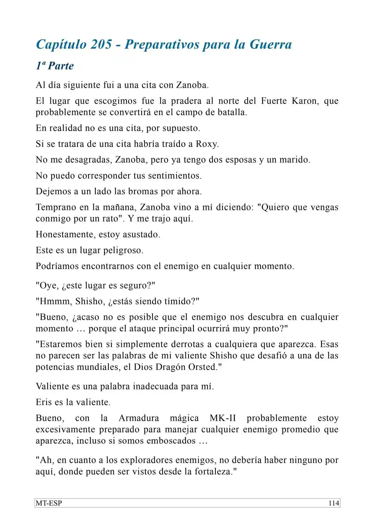 Mushoku Tensei: Isekai Ittara Honki Dasu (Novela) - Capítulo 205 - Página 2 - LectorTMOo