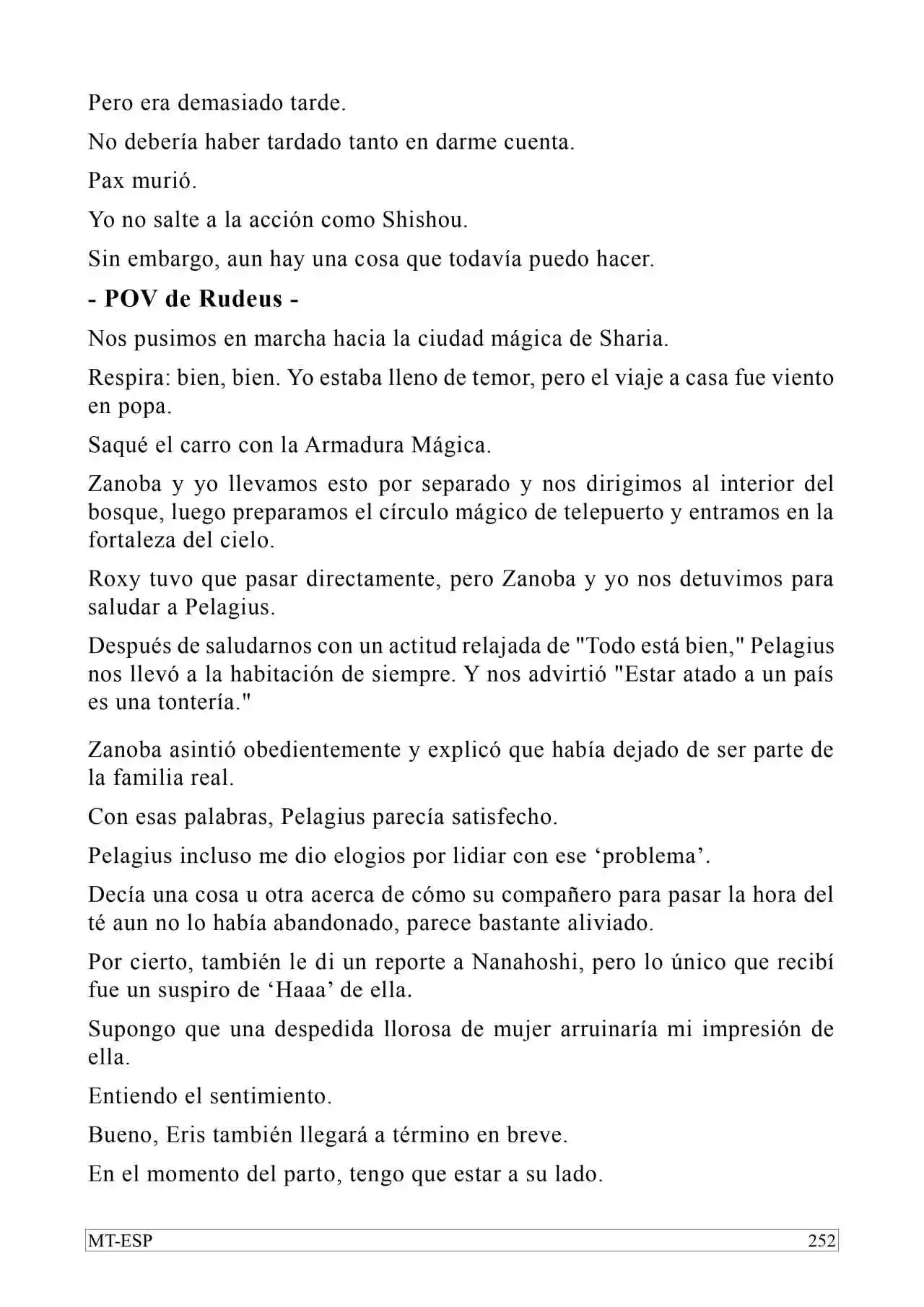 Mushoku Tensei: Isekai Ittara Honki Dasu (Novela) - Capítulo 211 - Página 8 - LectorTMOo