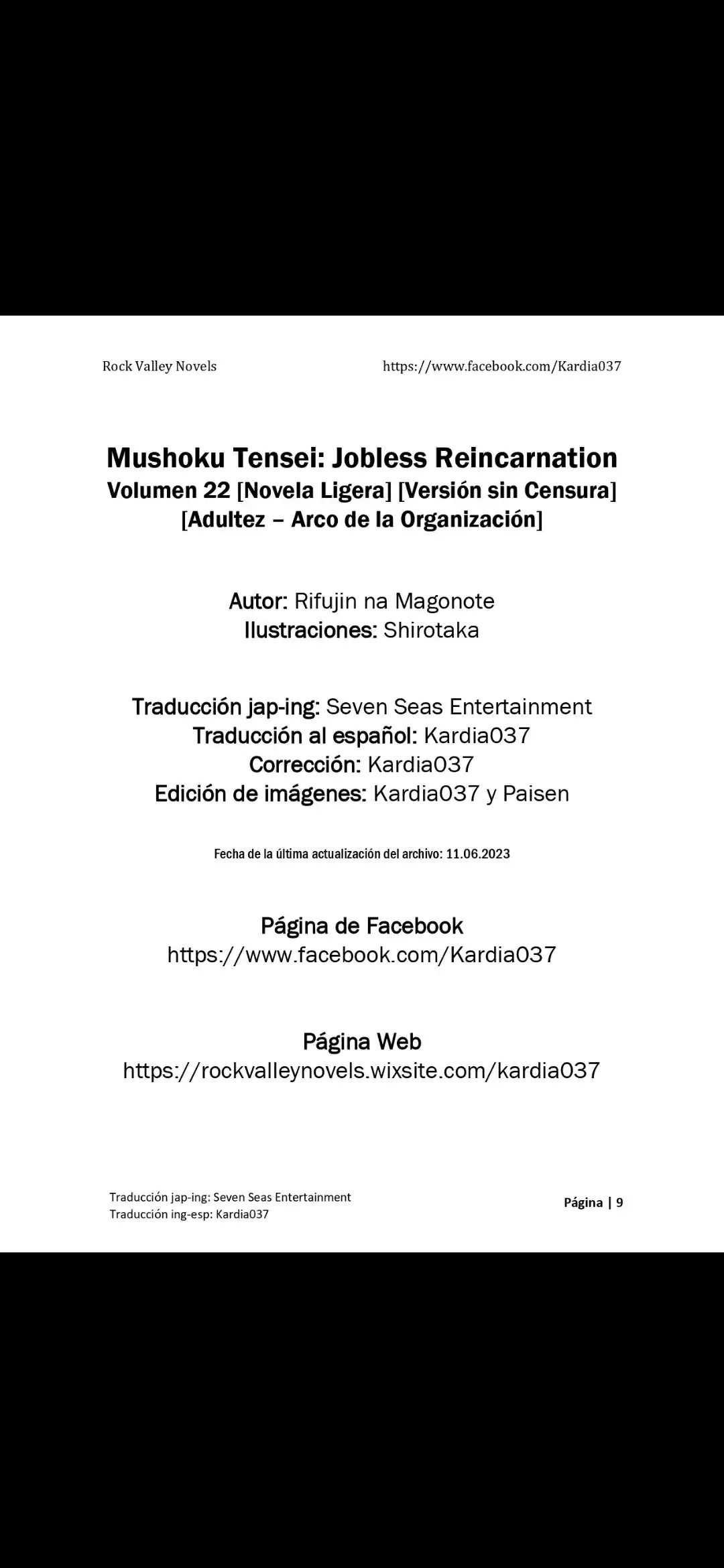 Mushoku Tensei: Isekai Ittara Honki Dasu (Novela) - Capítulo 229 - Página 8 - LectorTMOo