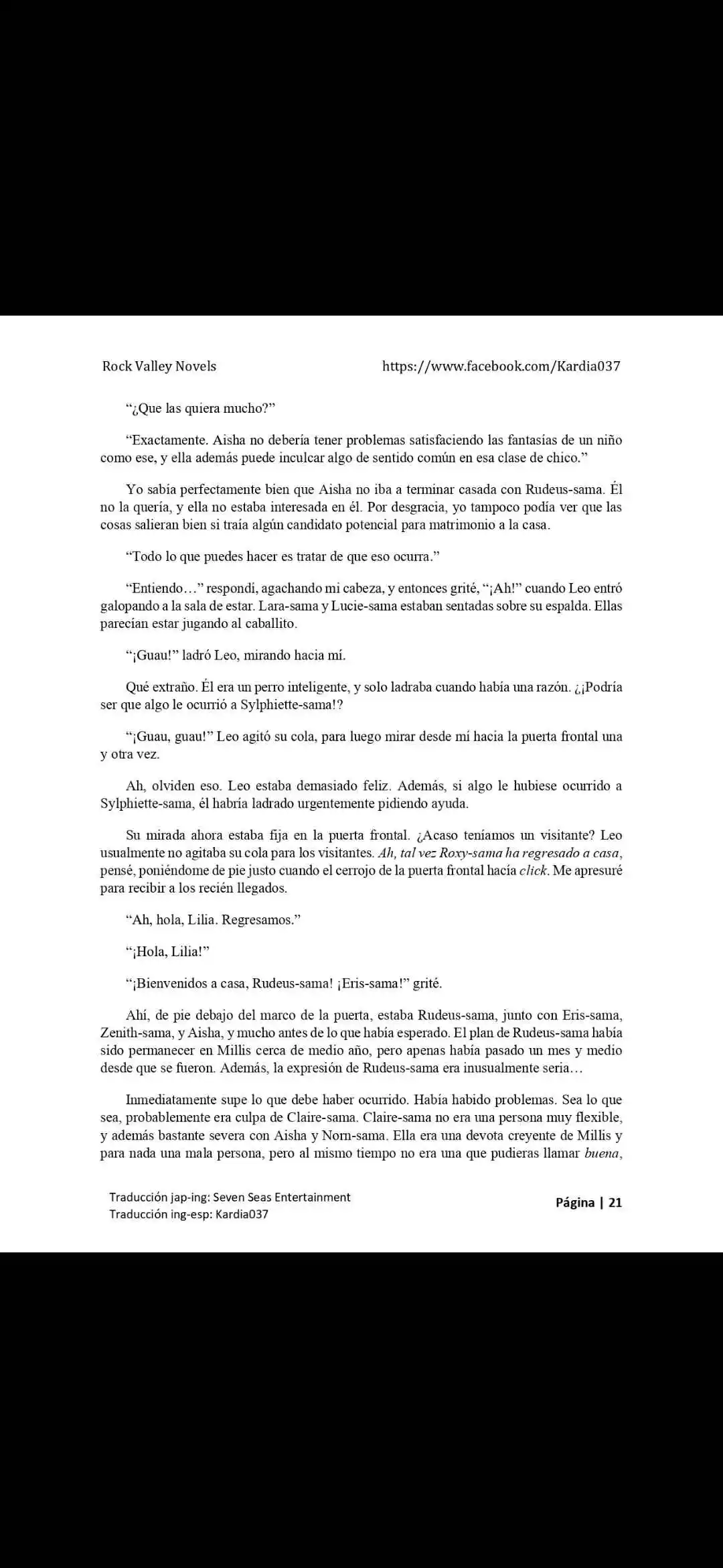 Mushoku Tensei: Isekai Ittara Honki Dasu (Novela) - Capítulo 229 - Página 20 - LectorTMOo