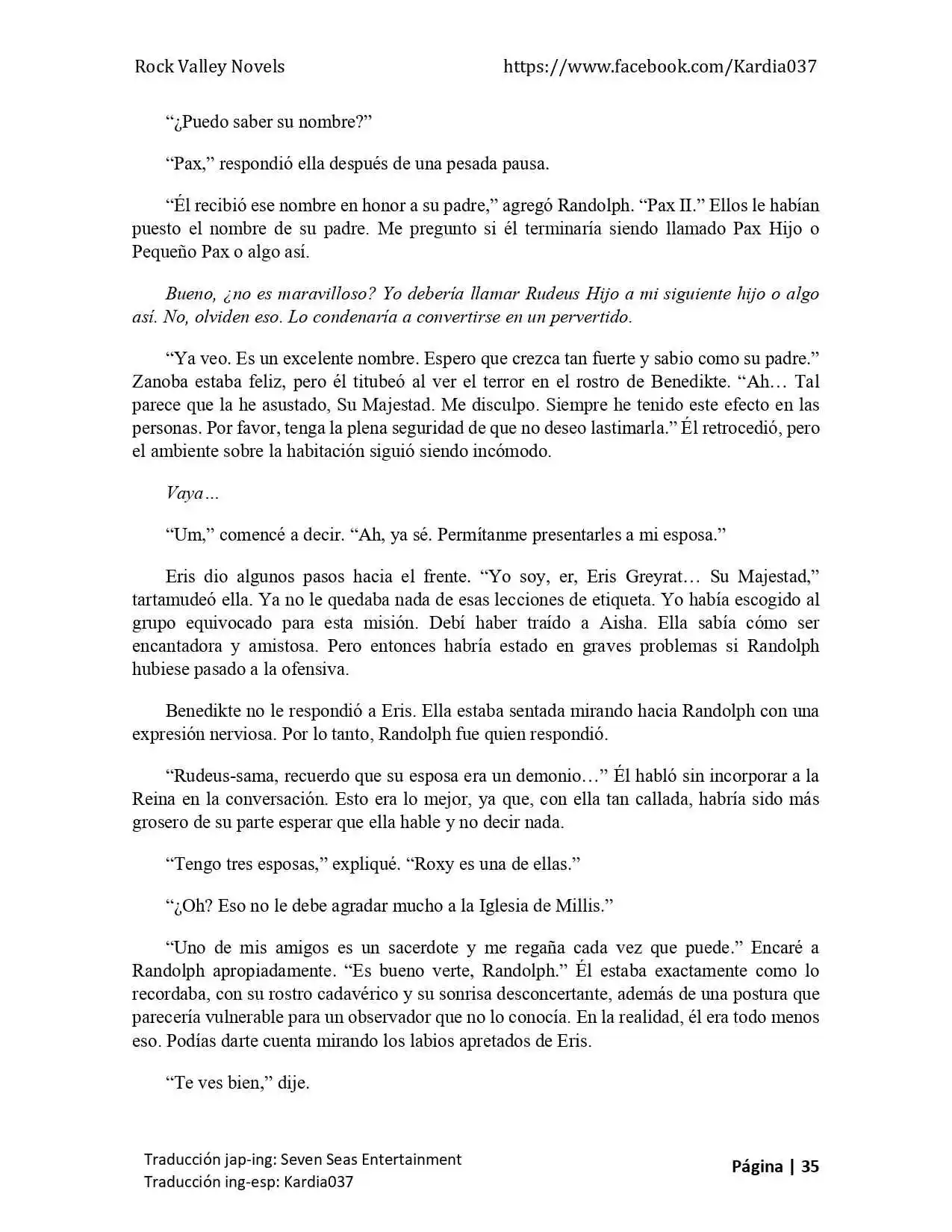 Mushoku Tensei: Isekai Ittara Honki Dasu (Novela) - Capítulo 230 - Página 15 - LectorTMOo