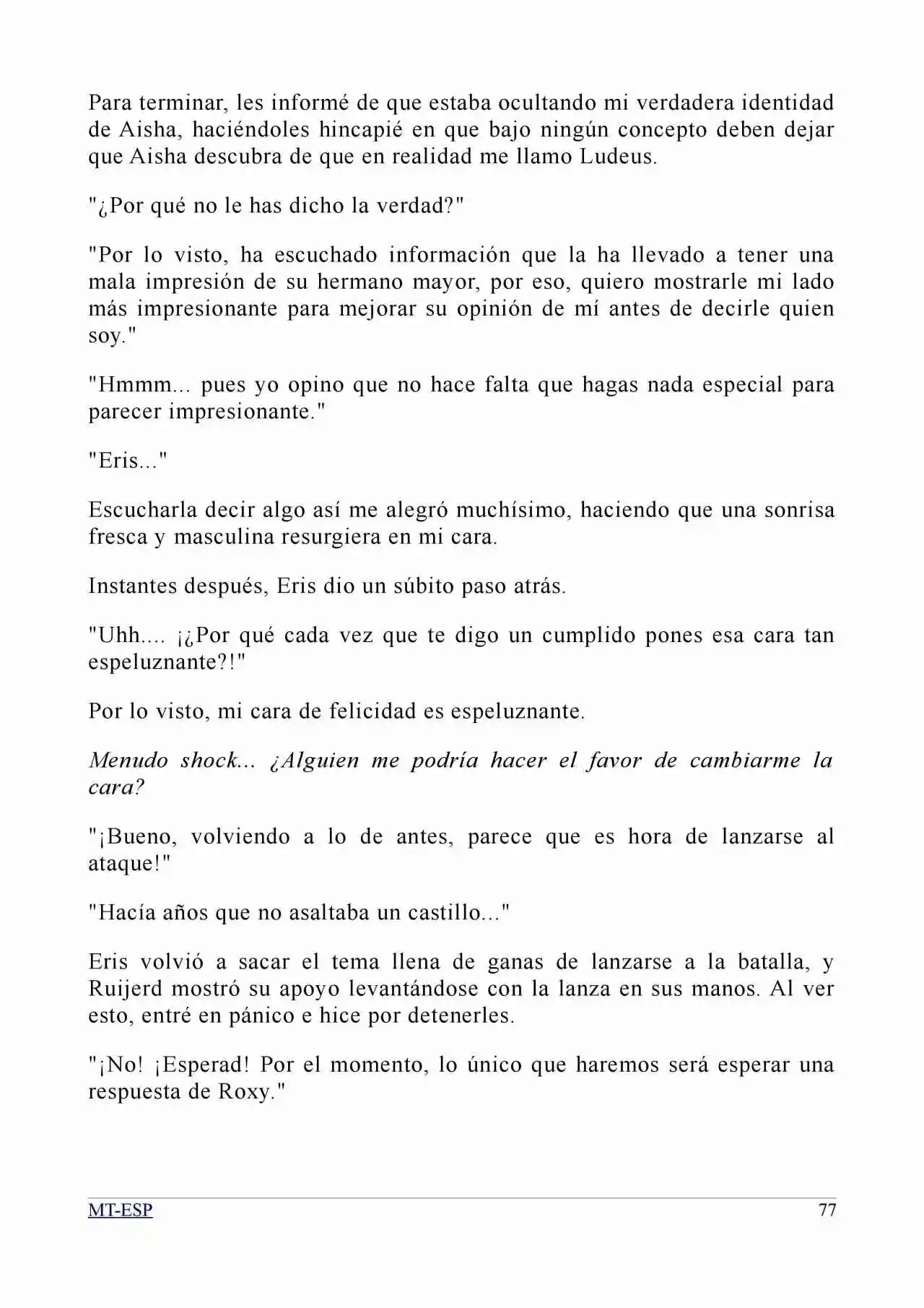 Mushoku Tensei: Isekai Ittara Honki Dasu (Novela) - Capítulo 54 - Página 28 - LectorTMOo