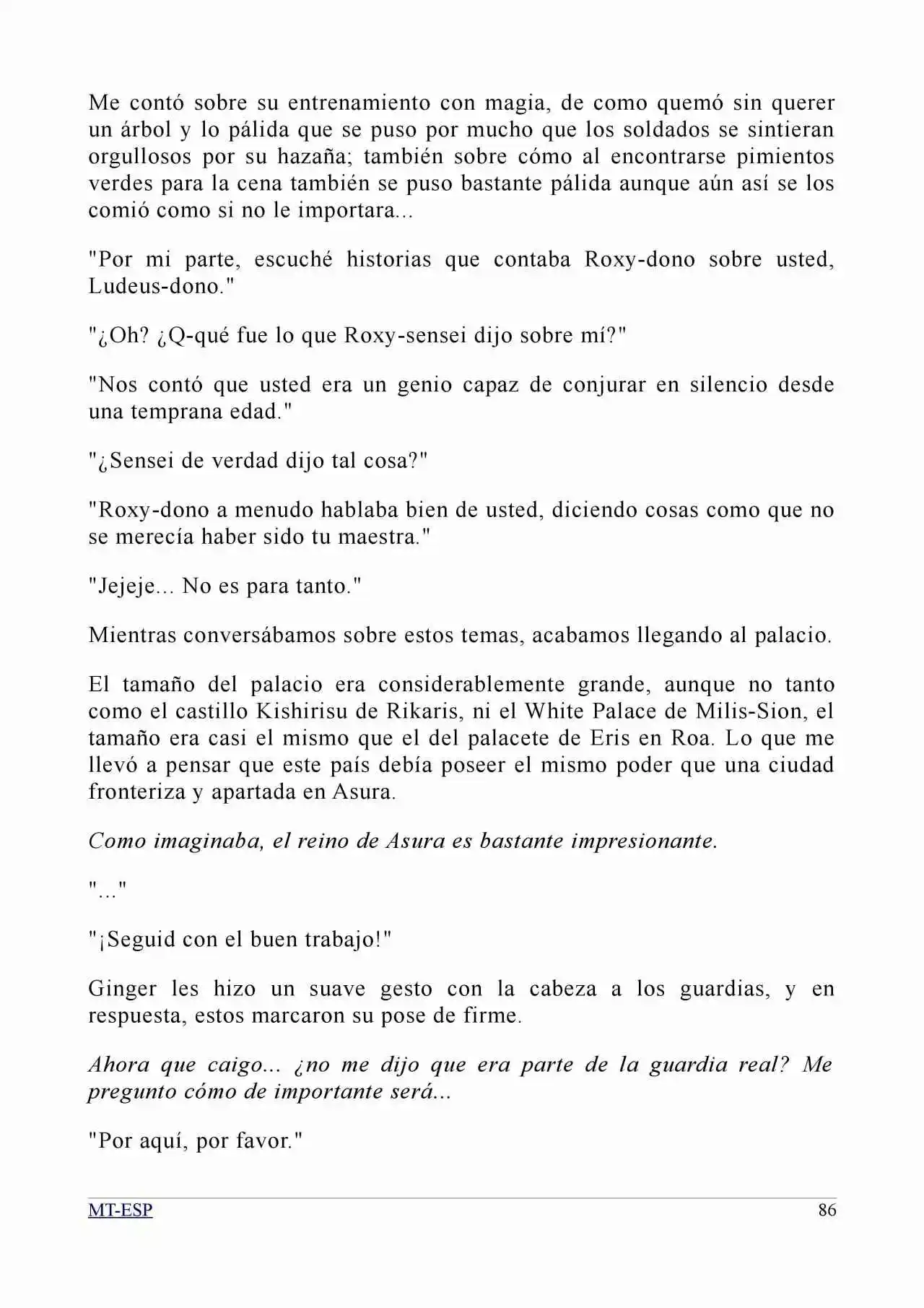 Mushoku Tensei: Isekai Ittara Honki Dasu (Novela) - Capítulo 54 - Página 42 - LectorTMOo