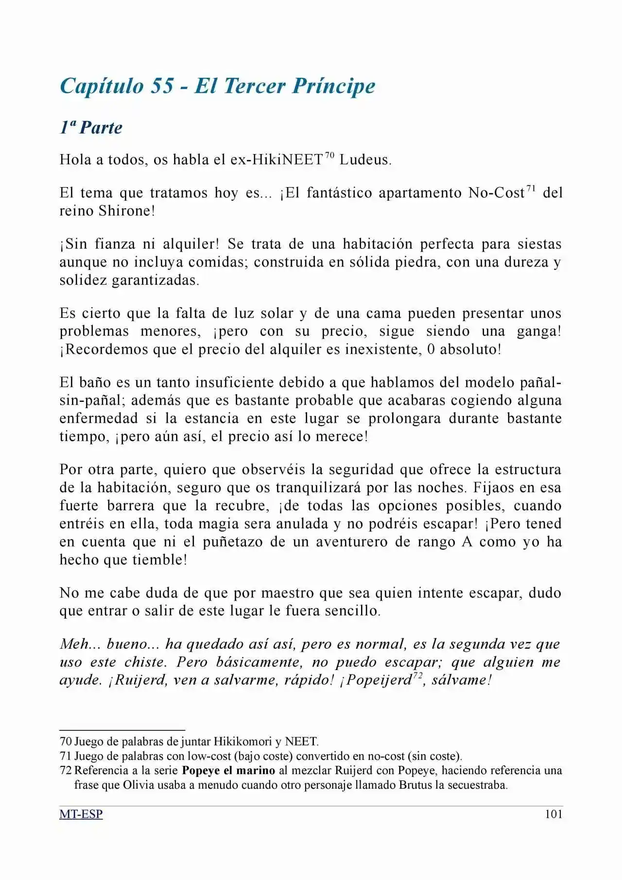 Mushoku Tensei: Isekai Ittara Honki Dasu (Novela) - Capítulo 55 - Página 2 - LectorTMOo